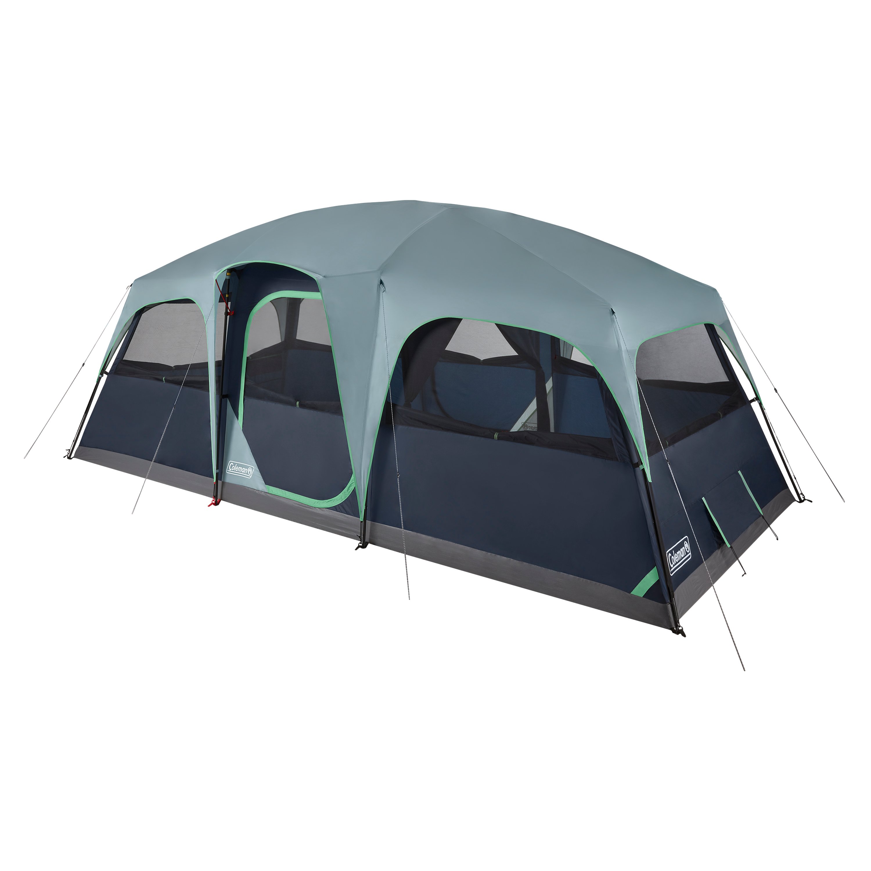 Sunlodge™ 12-Person Camping Tent, Blue Nights Coleman