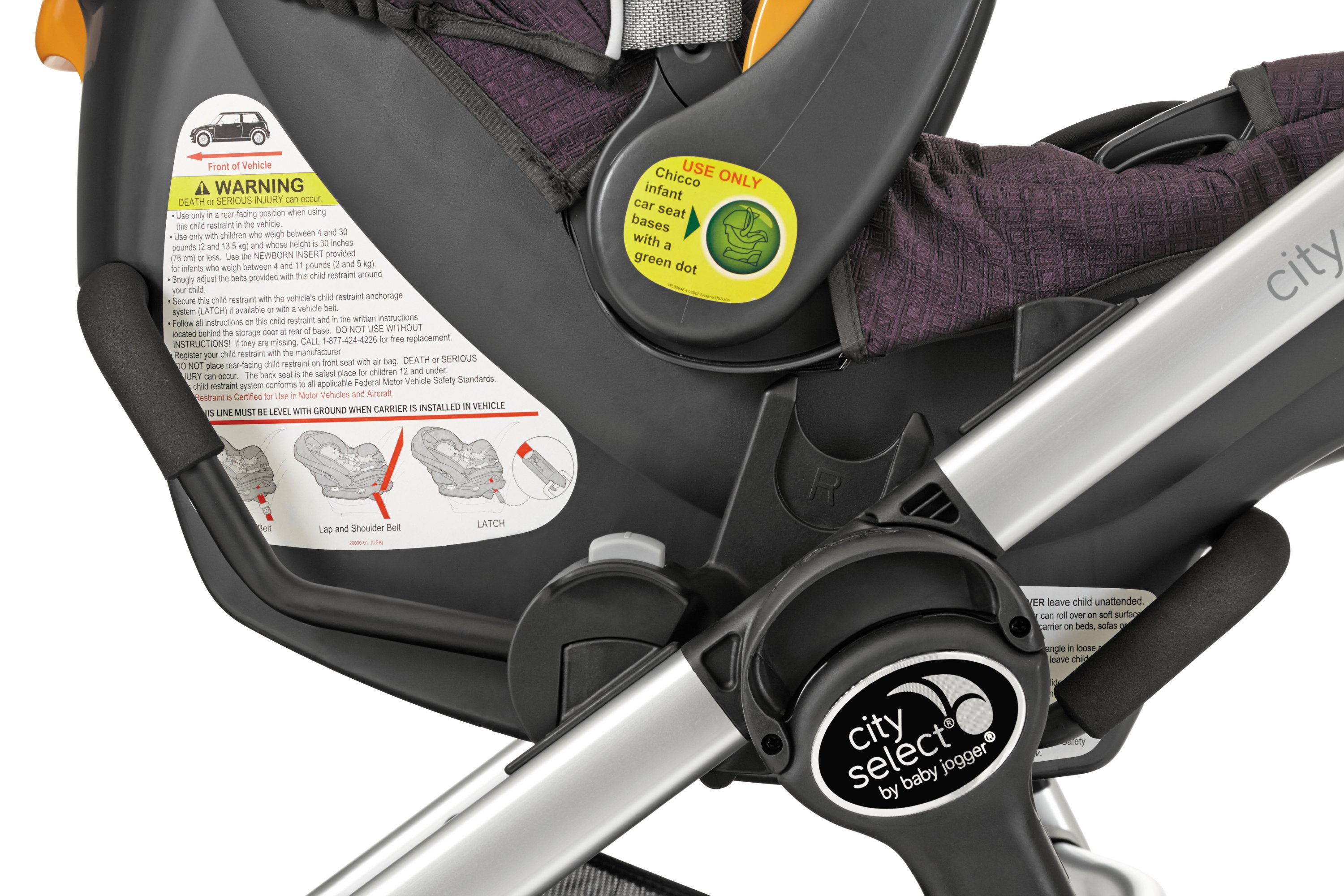 City select baby jogger 2025 graco car seat adapter