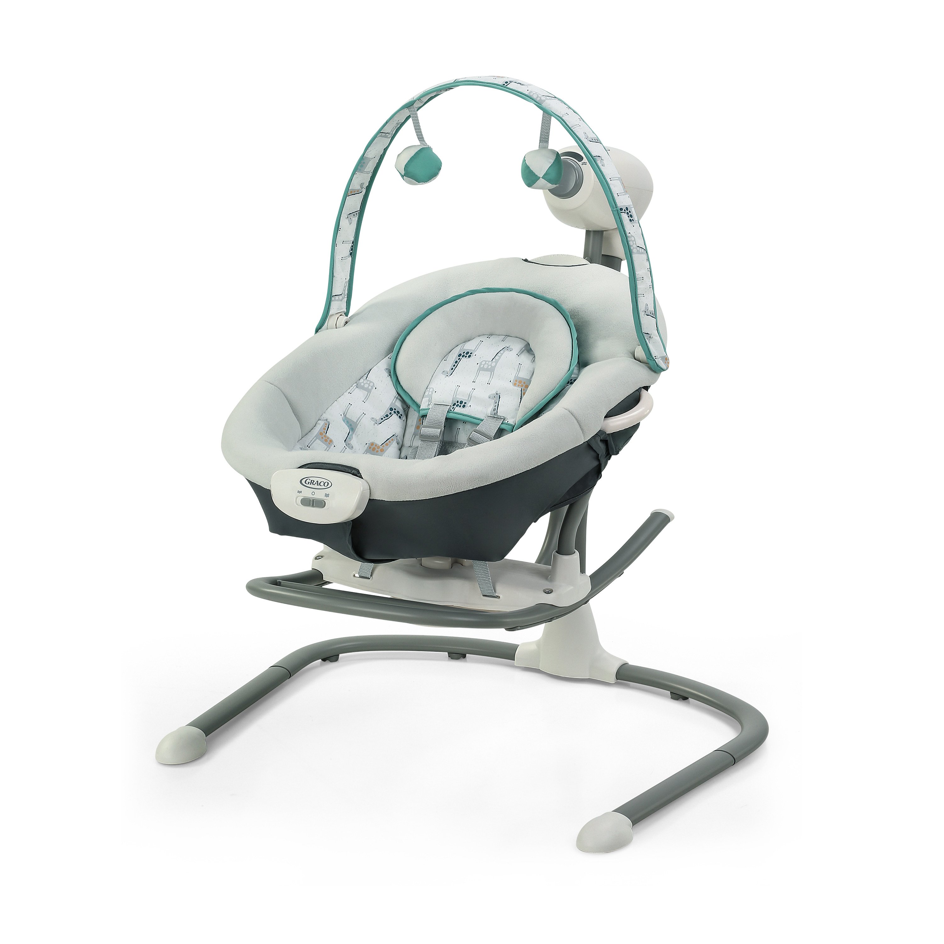 Graco Graco Duet Sway 2-in1  Baby Swing & Portable Rocker with Vibration 