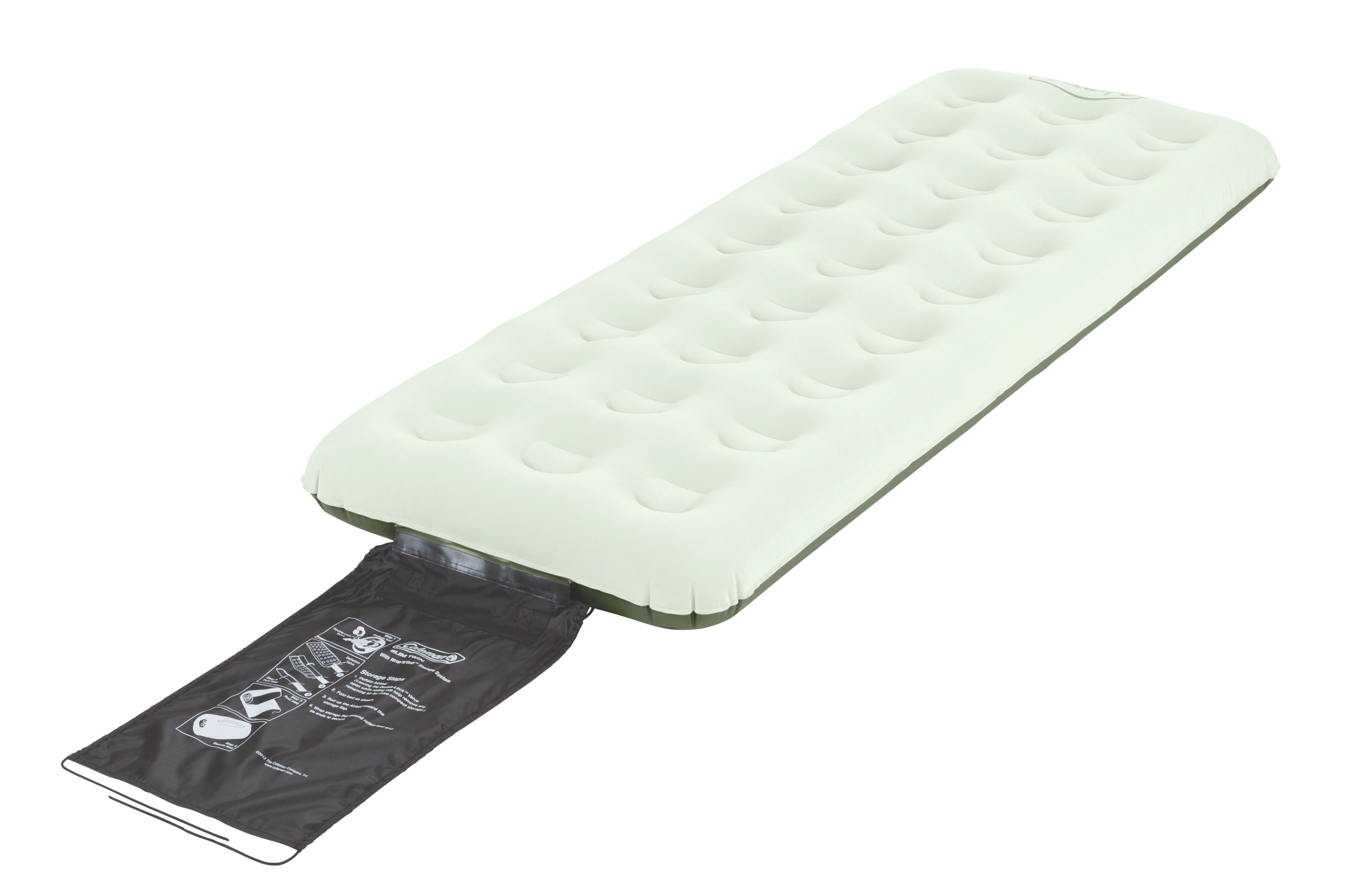 Coleman twin single 2025 high air mattress