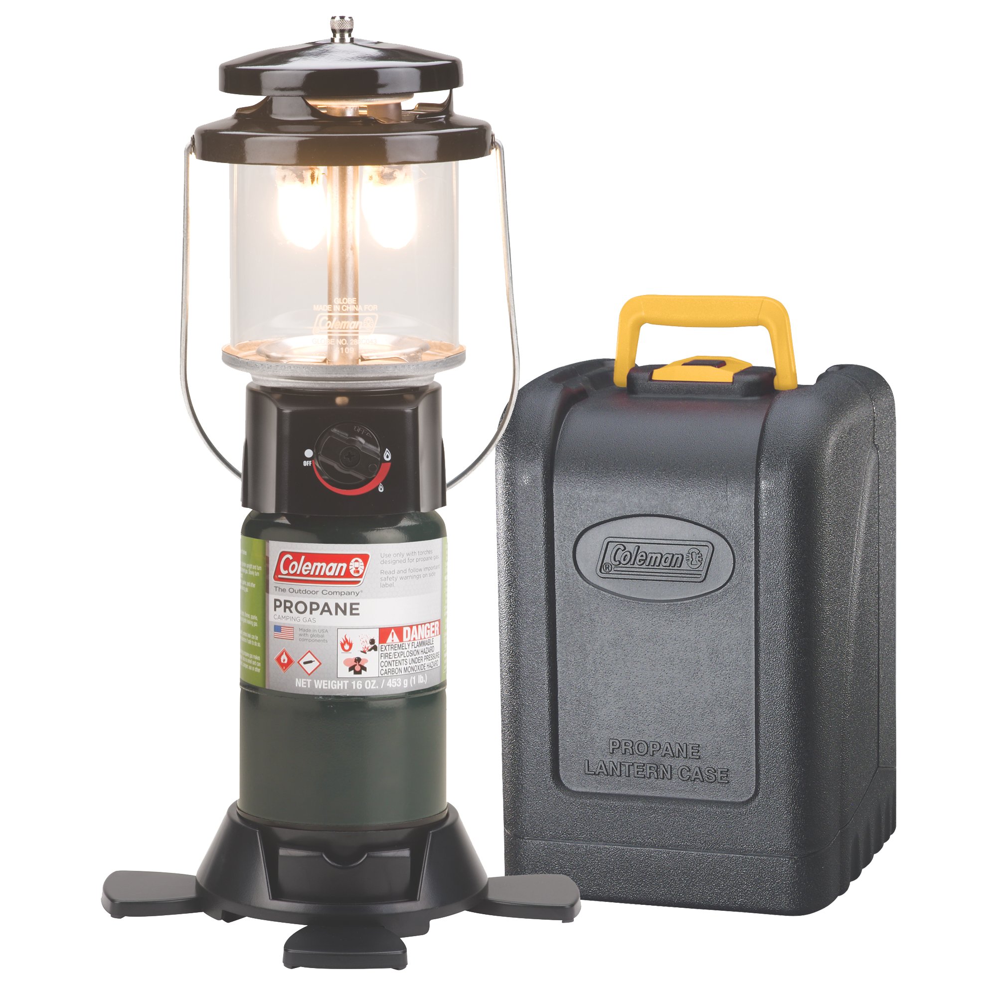 Coleman Deluxe 2-Mantle Lantern with Hard Carry Case