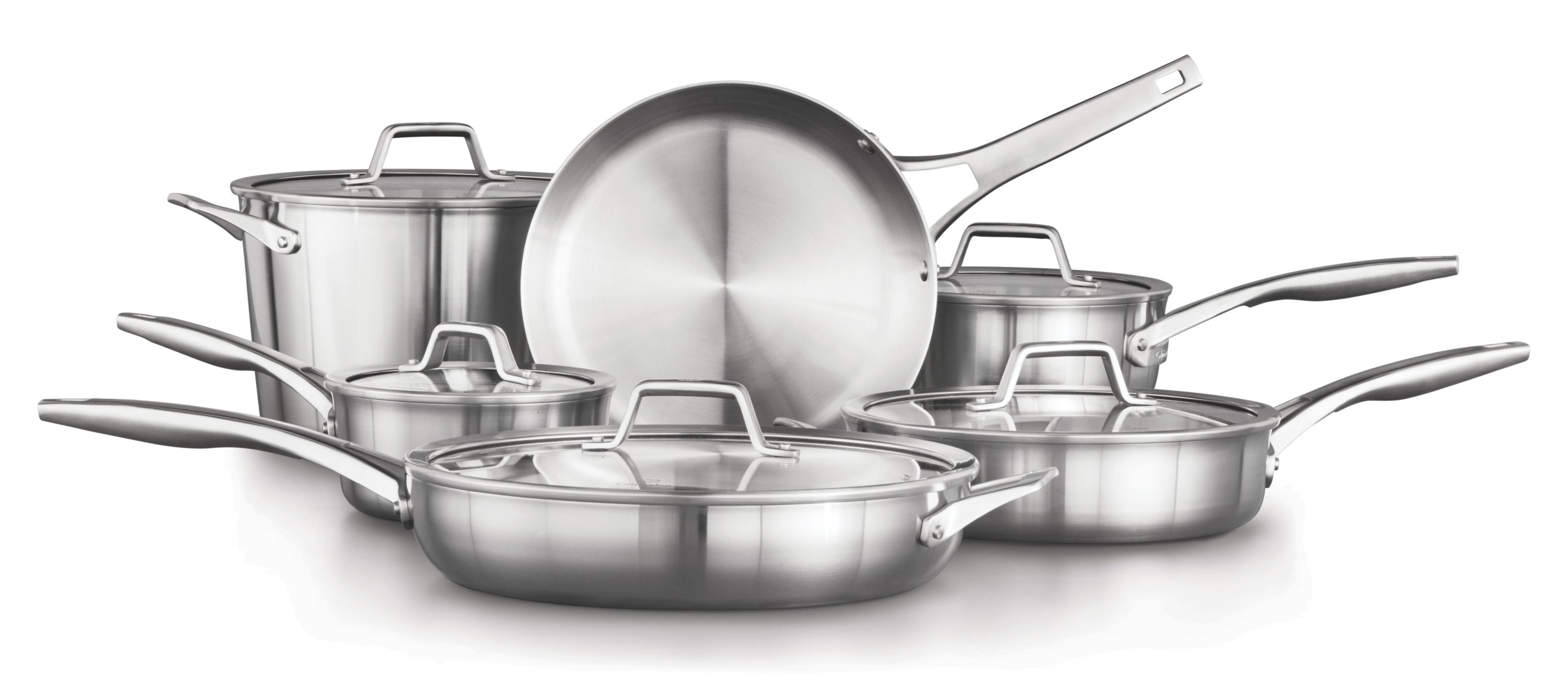 3-Ply Stainless Steel Cookware Set 12-pc | Legend Cookware