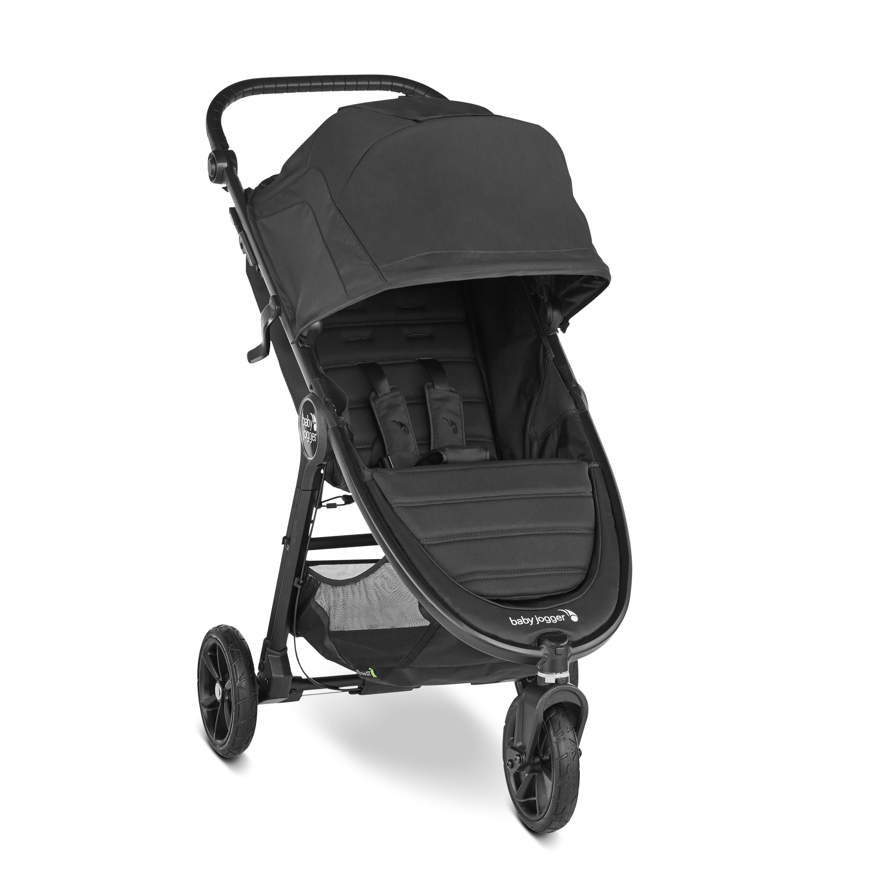 Black Ride On Board With Saddle Compatible With Baby Jogger City Mini 