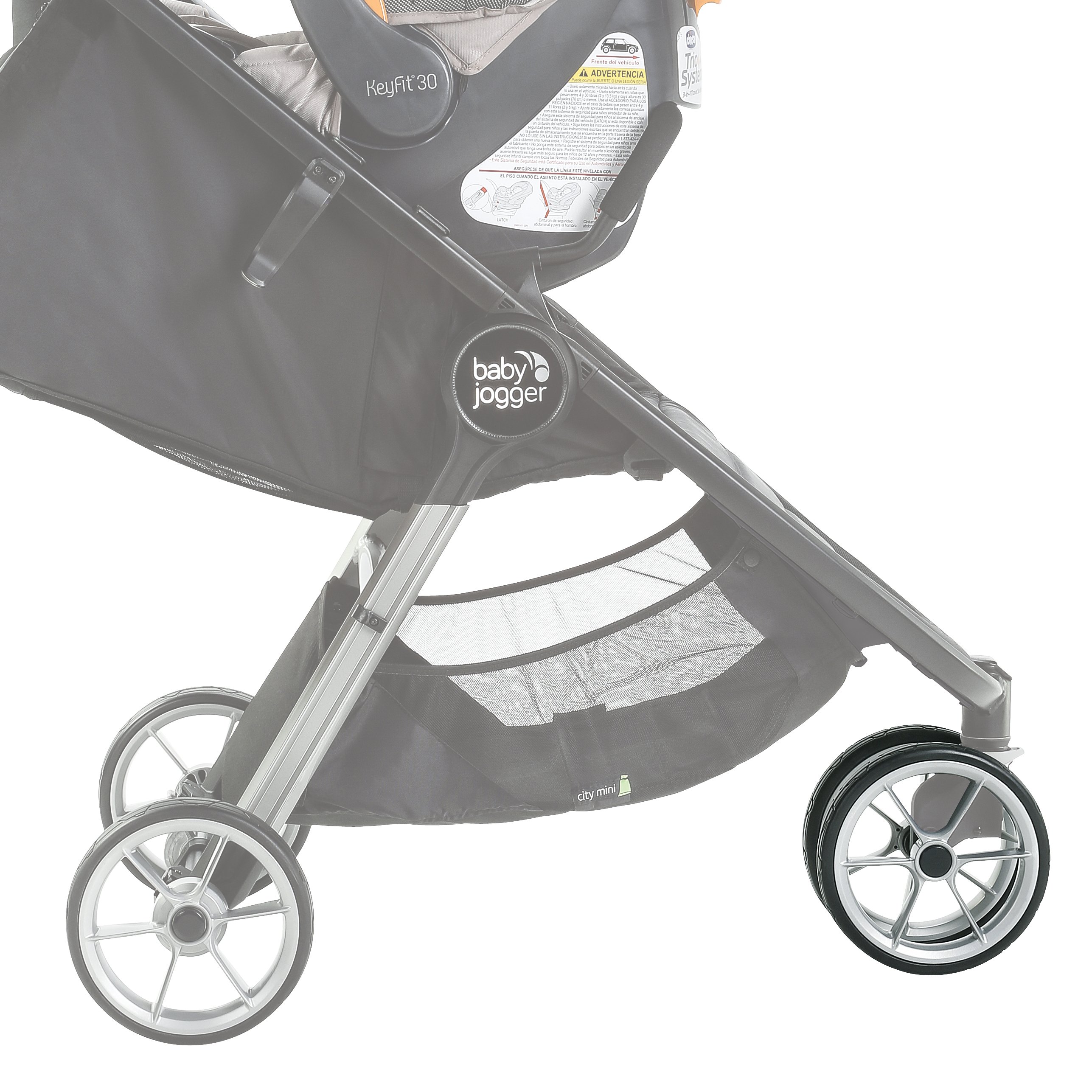 Baby jogger city clearance mini front wheel loose