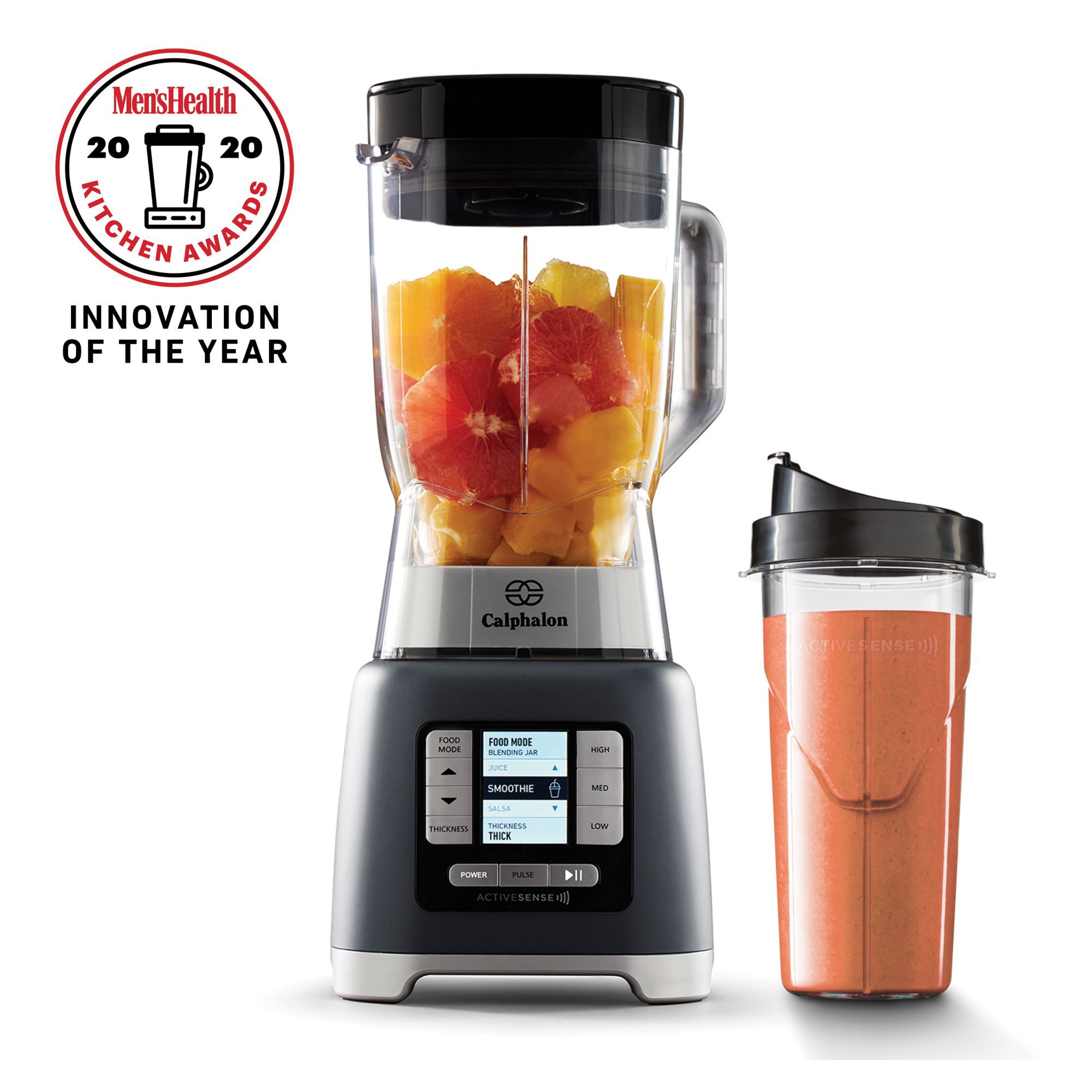 renderen Vervuild Pessimist Calphalon ActiveSense™ Blender with Blend-N-Go Cup, Dark Stainless Steel |  Calphalon