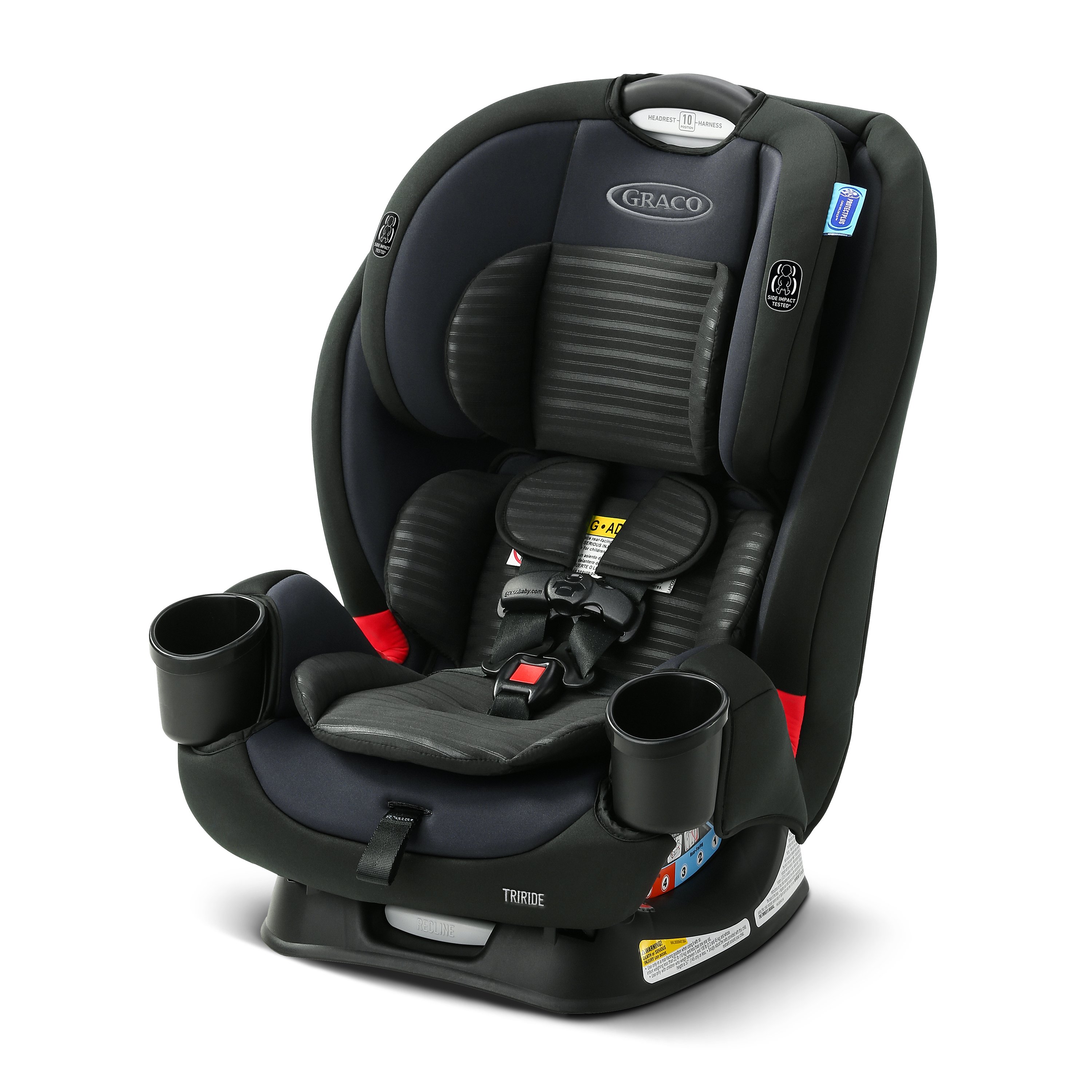 Graco Tranzitions 3-in-1 Harness Booster, Black