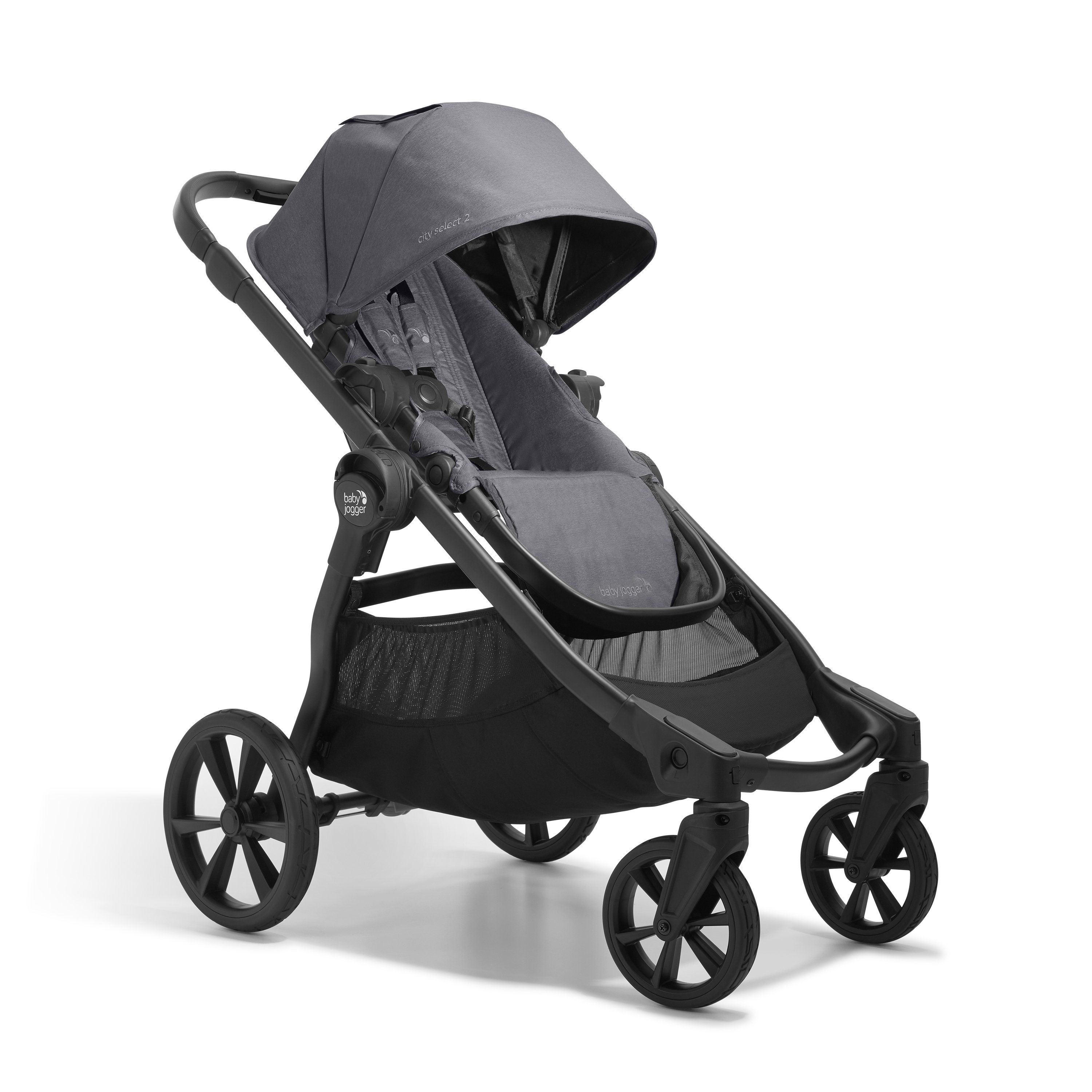 City select double shop stroller with glider board