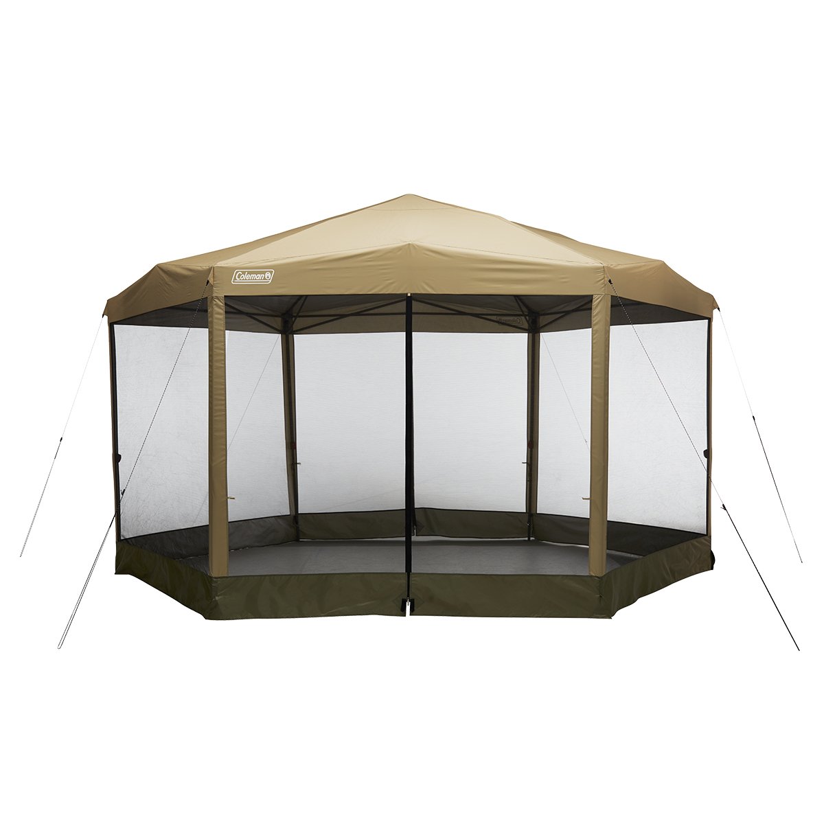 Screen tents for outlet decks