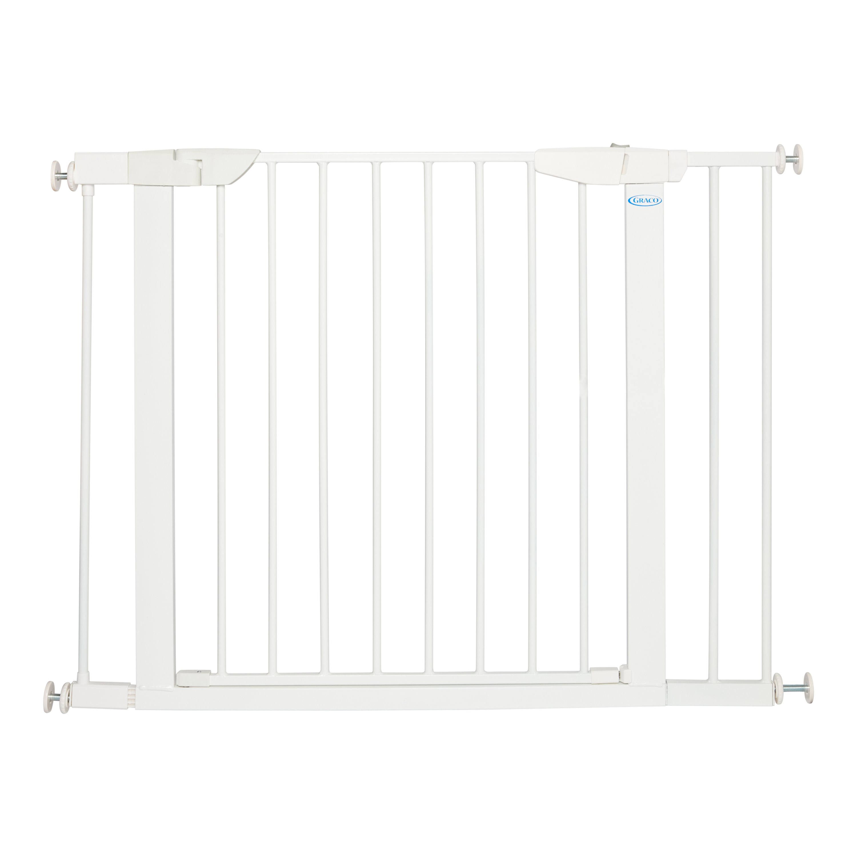 Tension baby gate with sales door