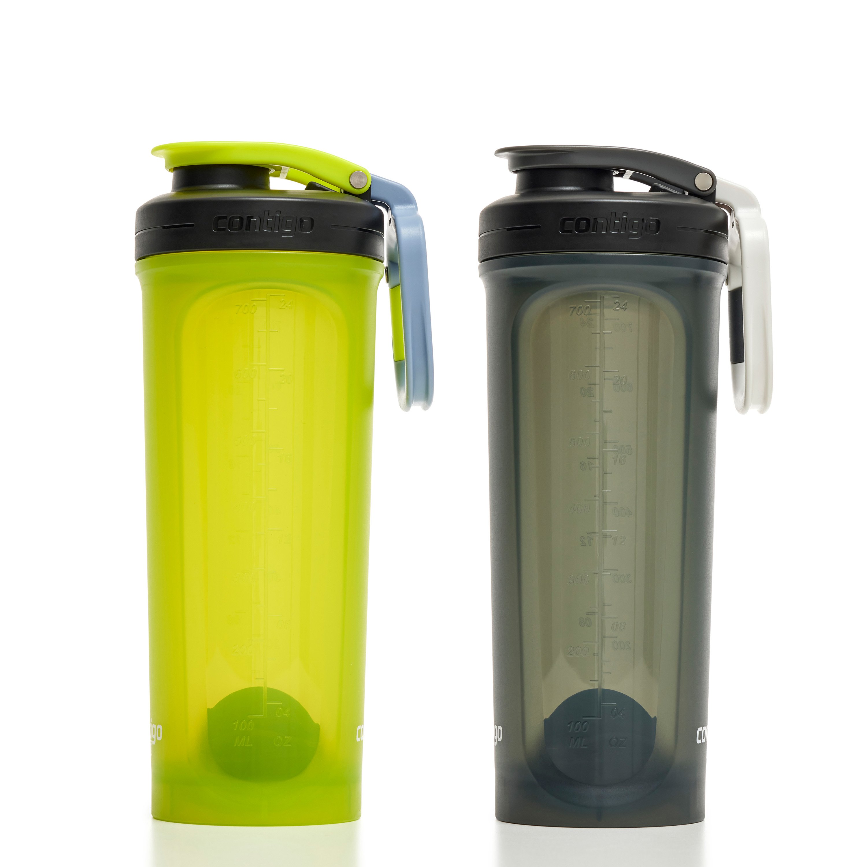 8 Pack] Protein Shaker Bottles for Protein Mixes, Dishwasher Safe, 4  Small 20 oz & 4 Large 28 oz Shaker Cups for Protein Shakes