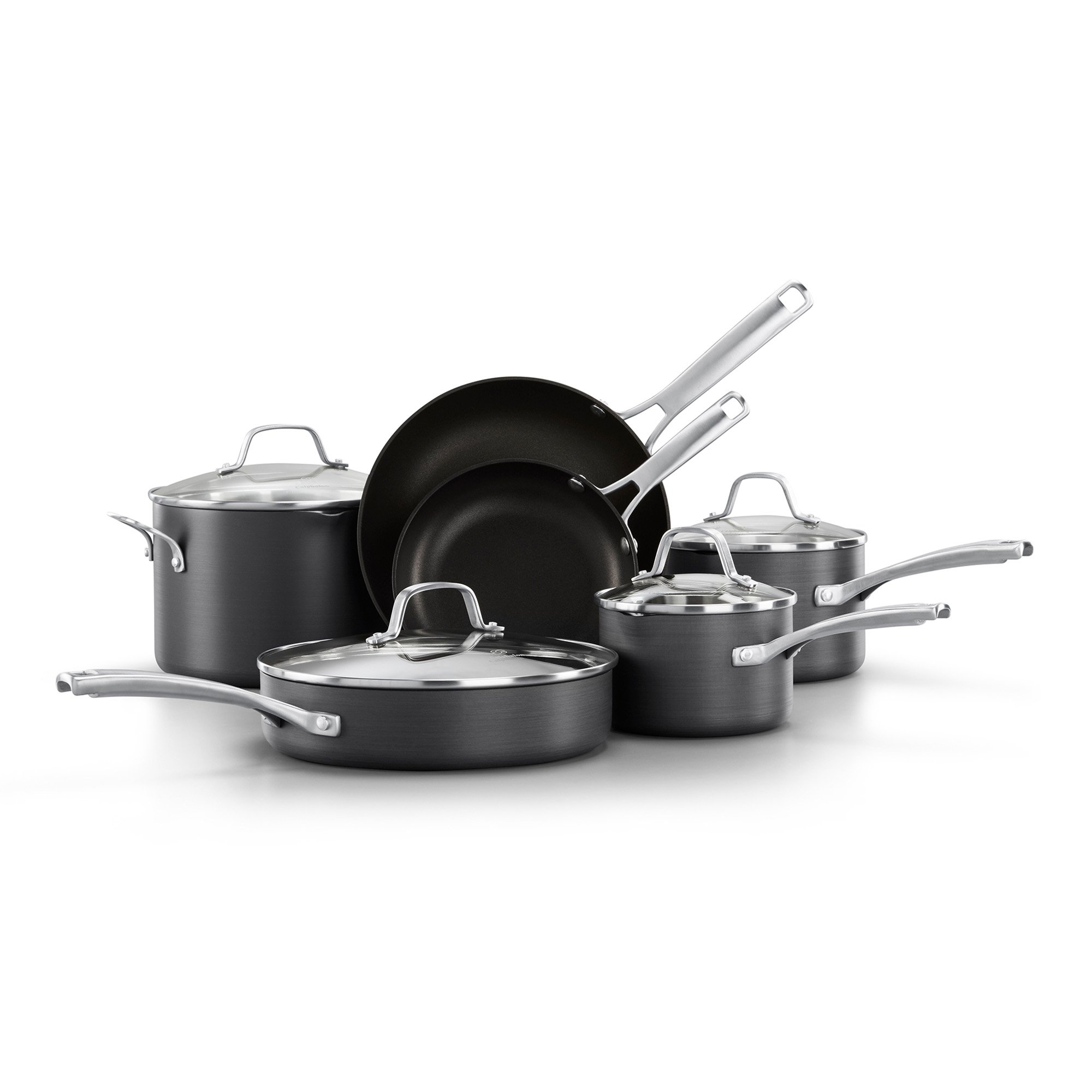 Simply Calphalon Hard-Anodized Nonstick 10-Piece Cookware Set