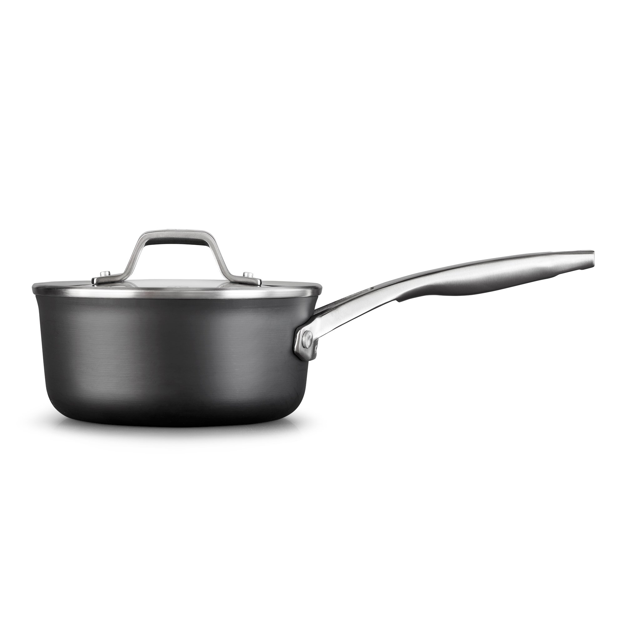 Calphalon Classic 3.5 Quart Hard Anodized Nonstick Cookware Sauce Pan with  Lid, 1 Piece - Fry's Food Stores