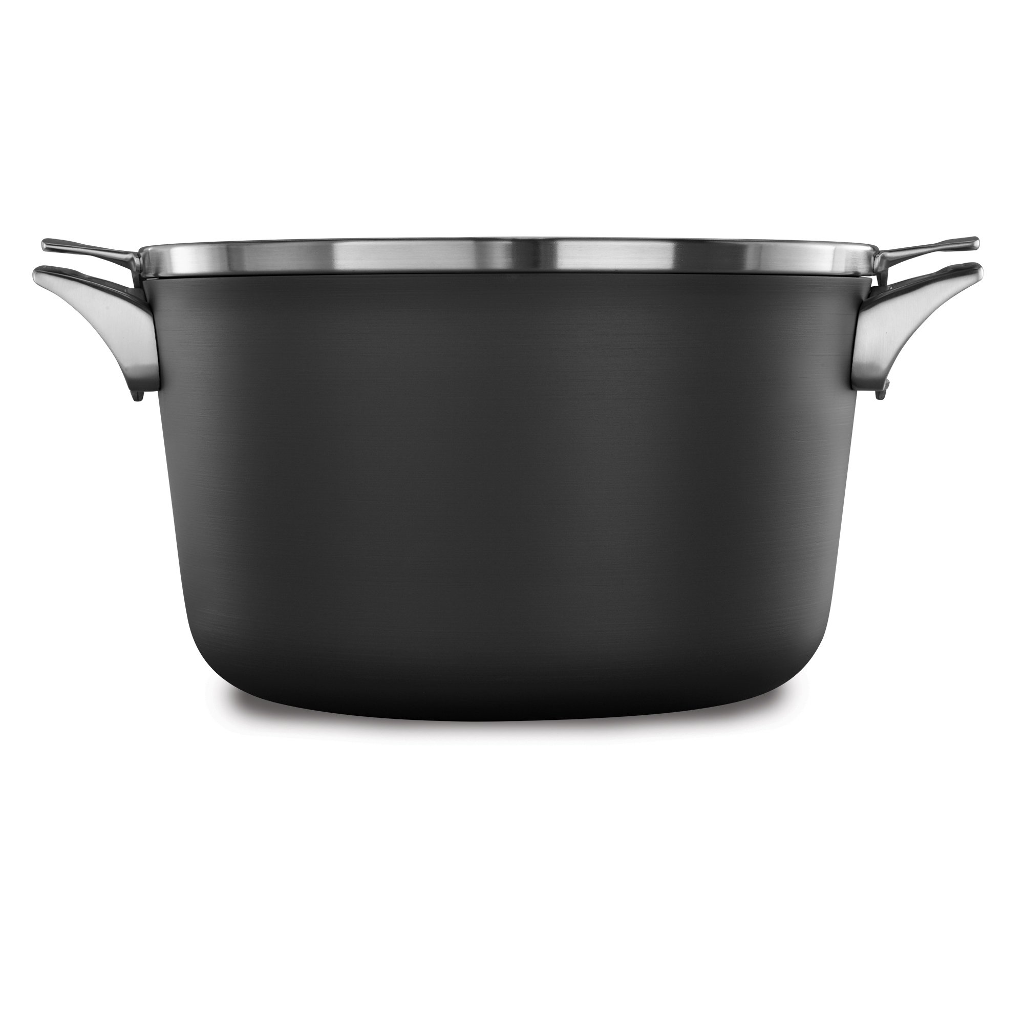 Calphalon Premier 5-Qt. Space-Saving Hard-Anodized Nonstick Saute Pan with Lid