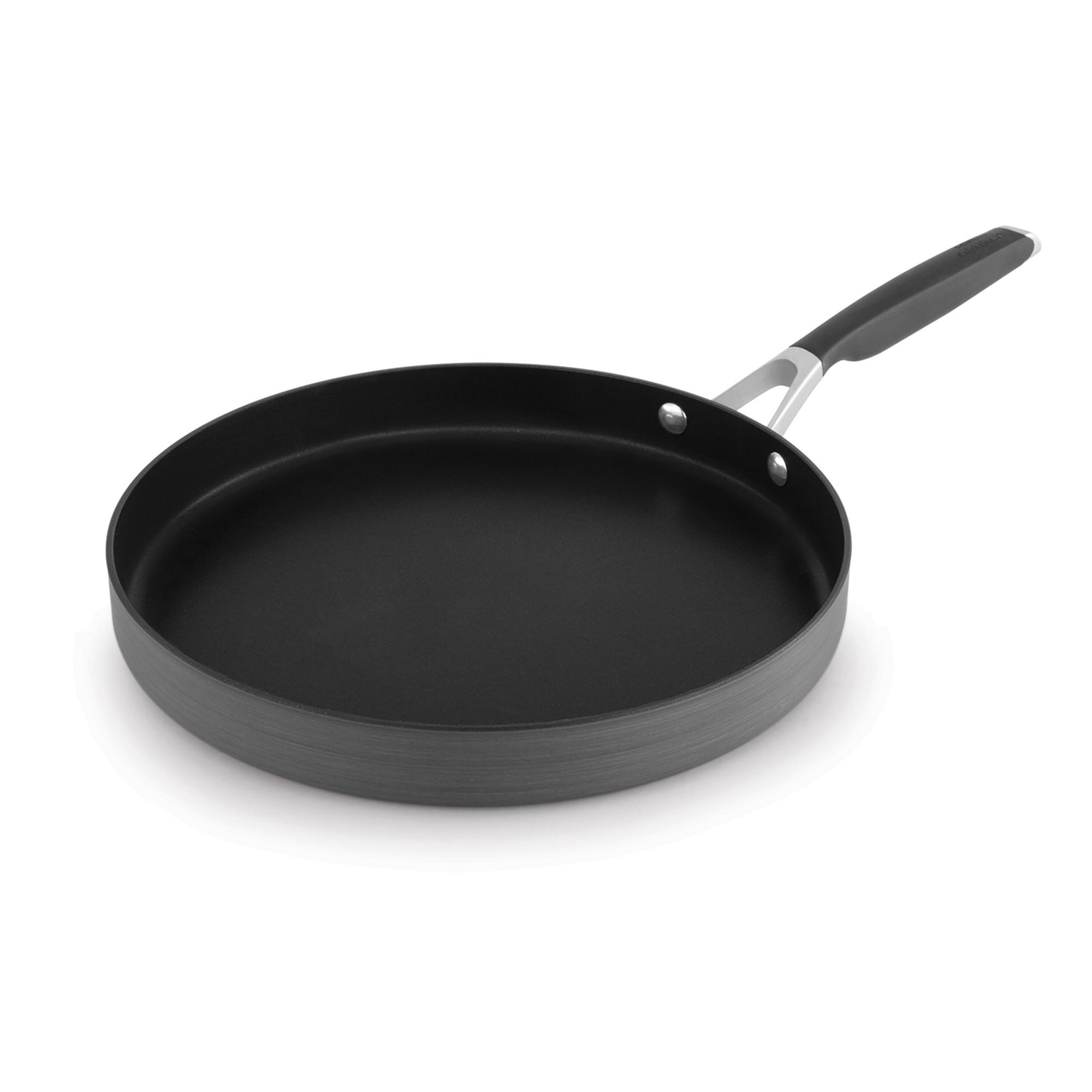 Calphalon Griddle Ribbed Frying Pan Nonstick 11 Square Hard-Anodized Grill