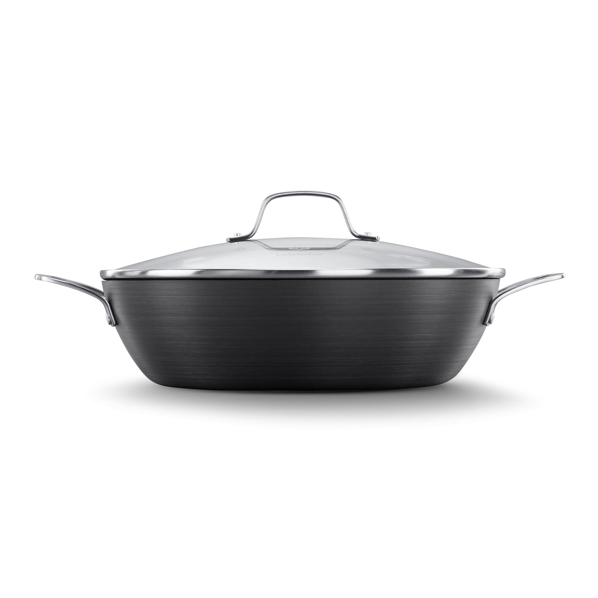 Calphalon 12'' Hard Anodized Nonstick Everyday Pan with Lid 