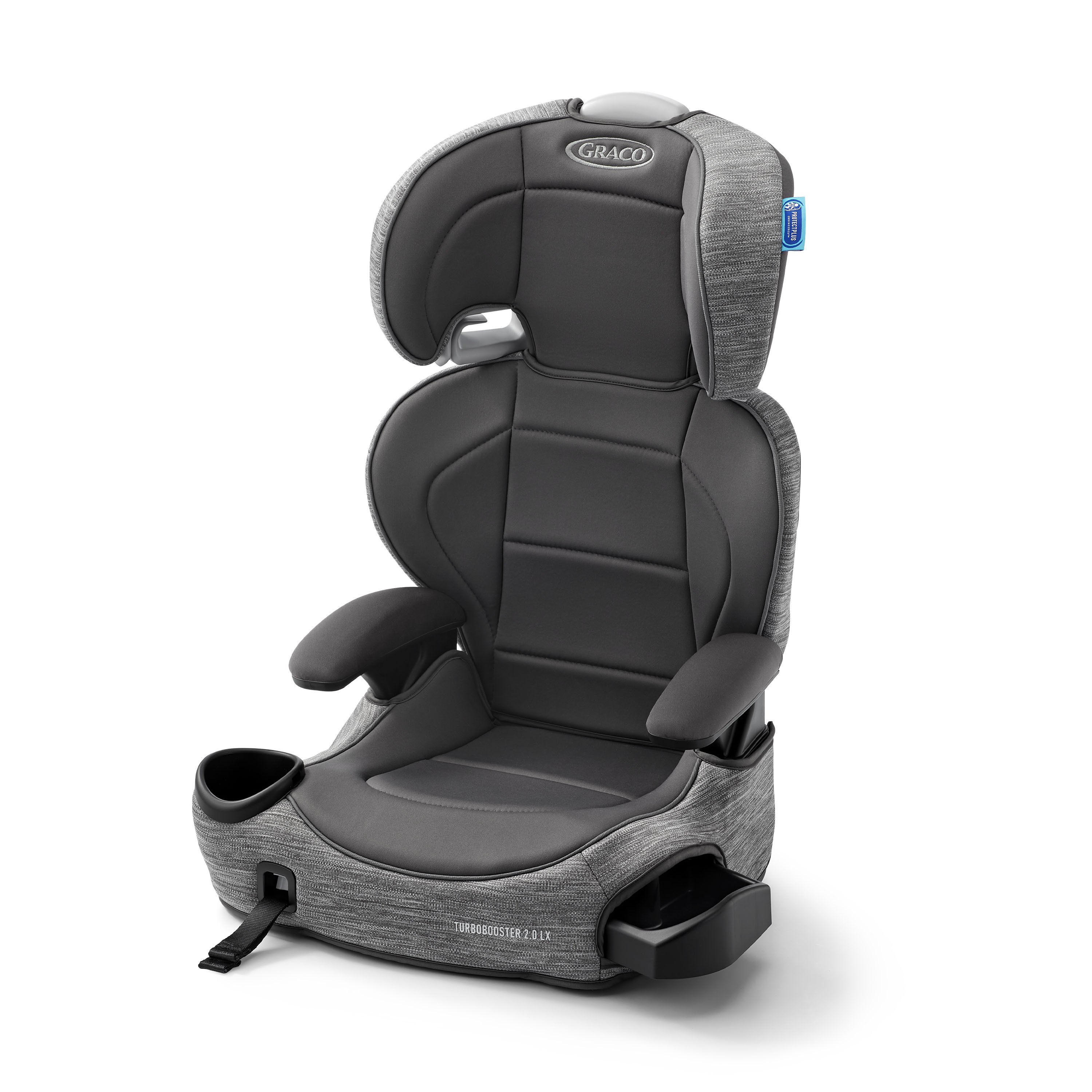 High back booster seat with sale latch system