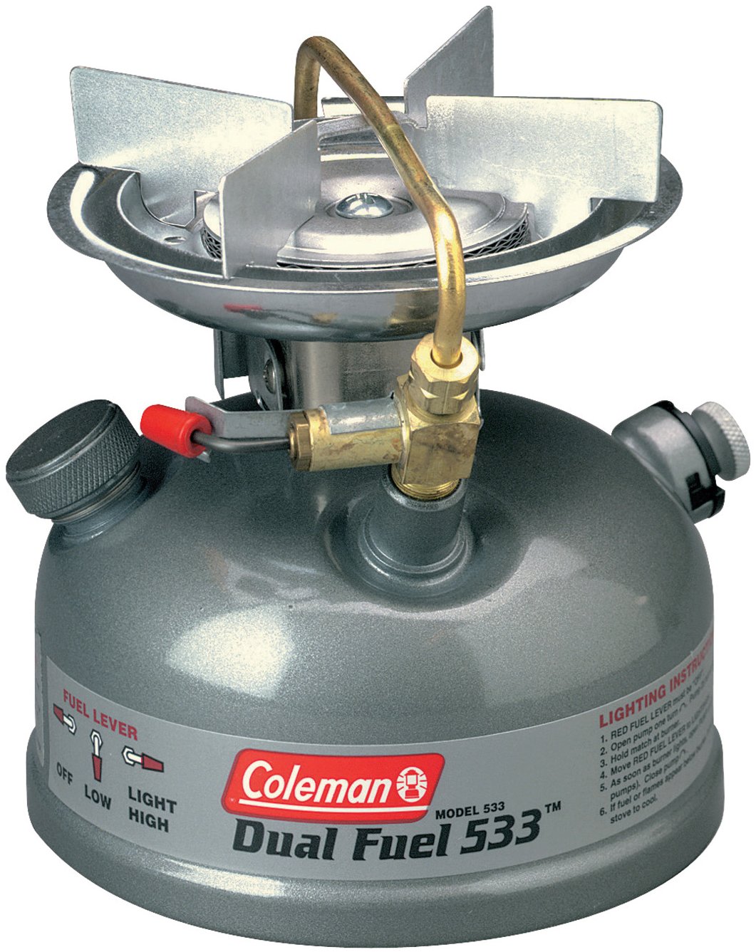 Coleman Guide Series Compact Dual Fuel Stove Filtering funnel included 