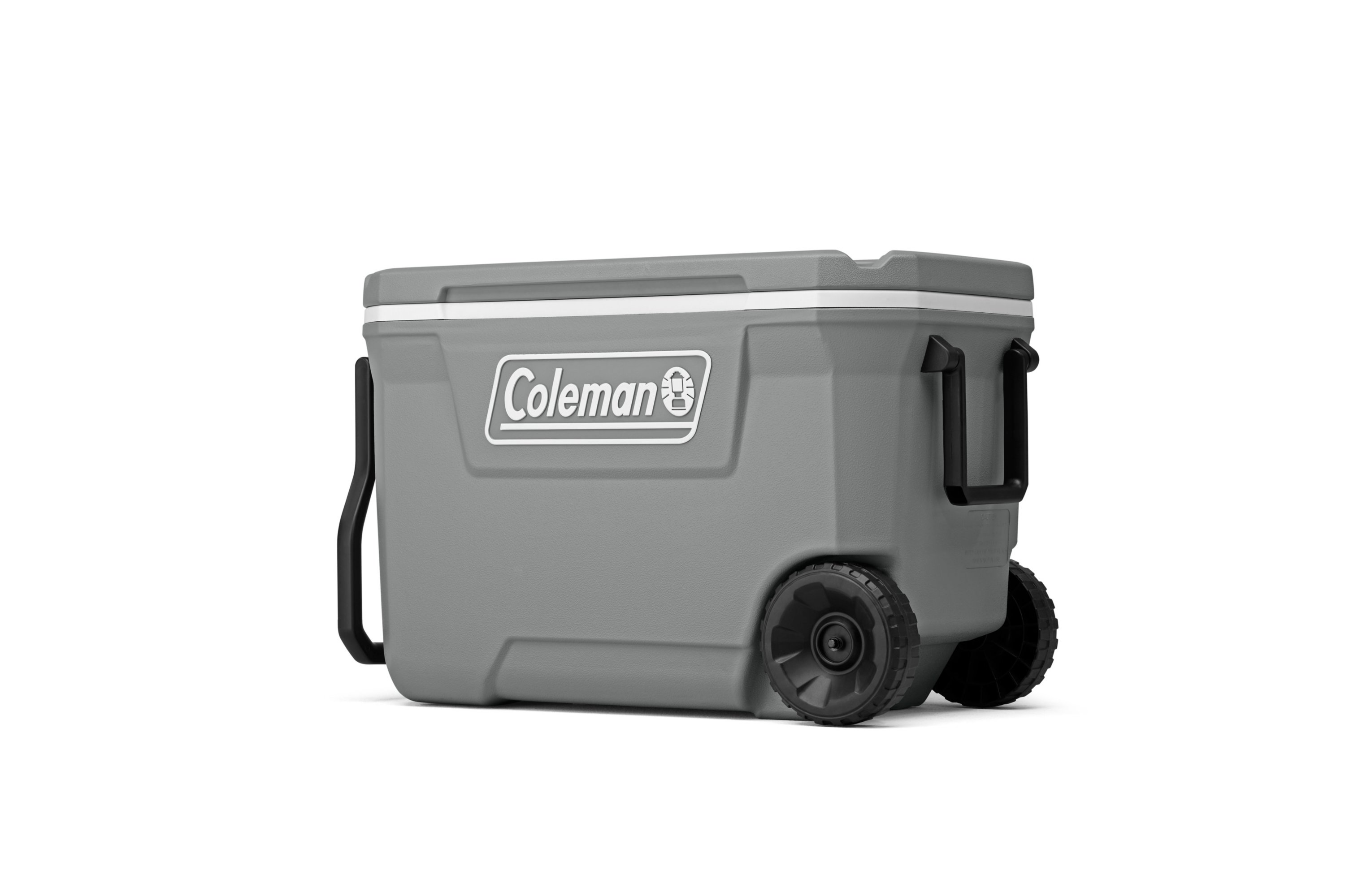 Coleman 316 Series 62-Quart Marine Wheeled Cooler, White, 58.6-L