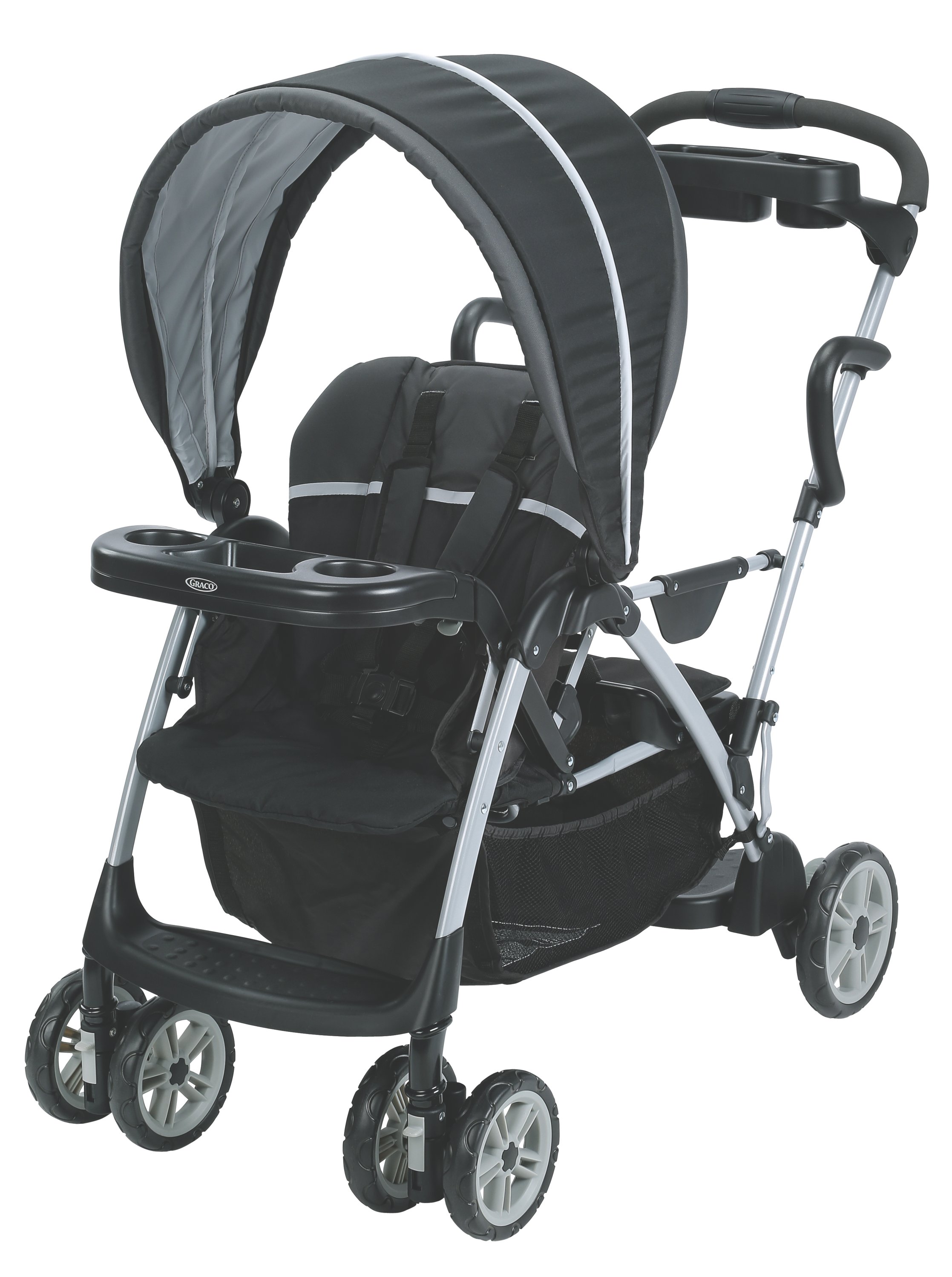 Graco Roomfor2 Click Connect Stand and Ride Stroller Gotham 