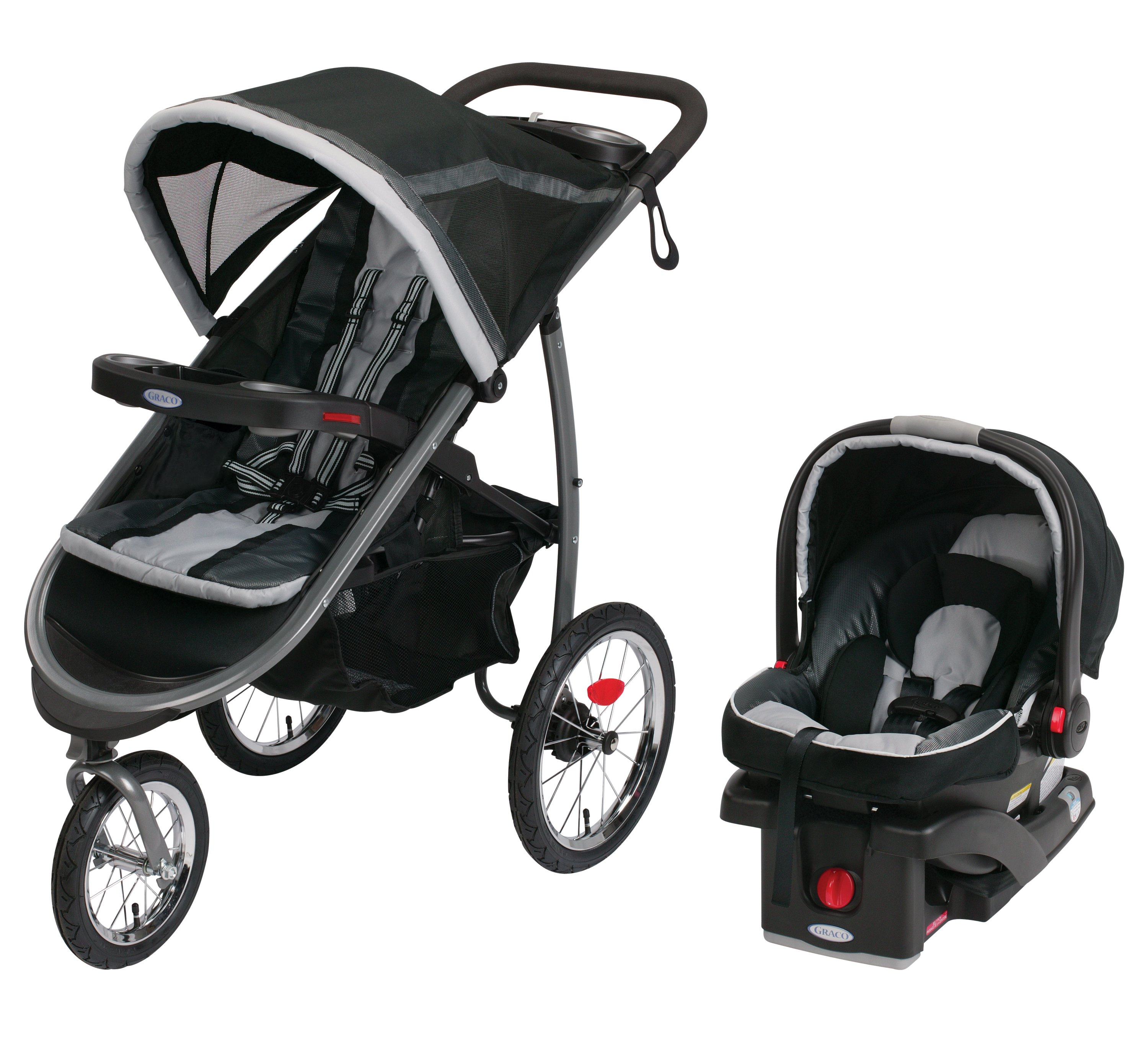 Travel system jogger store stroller