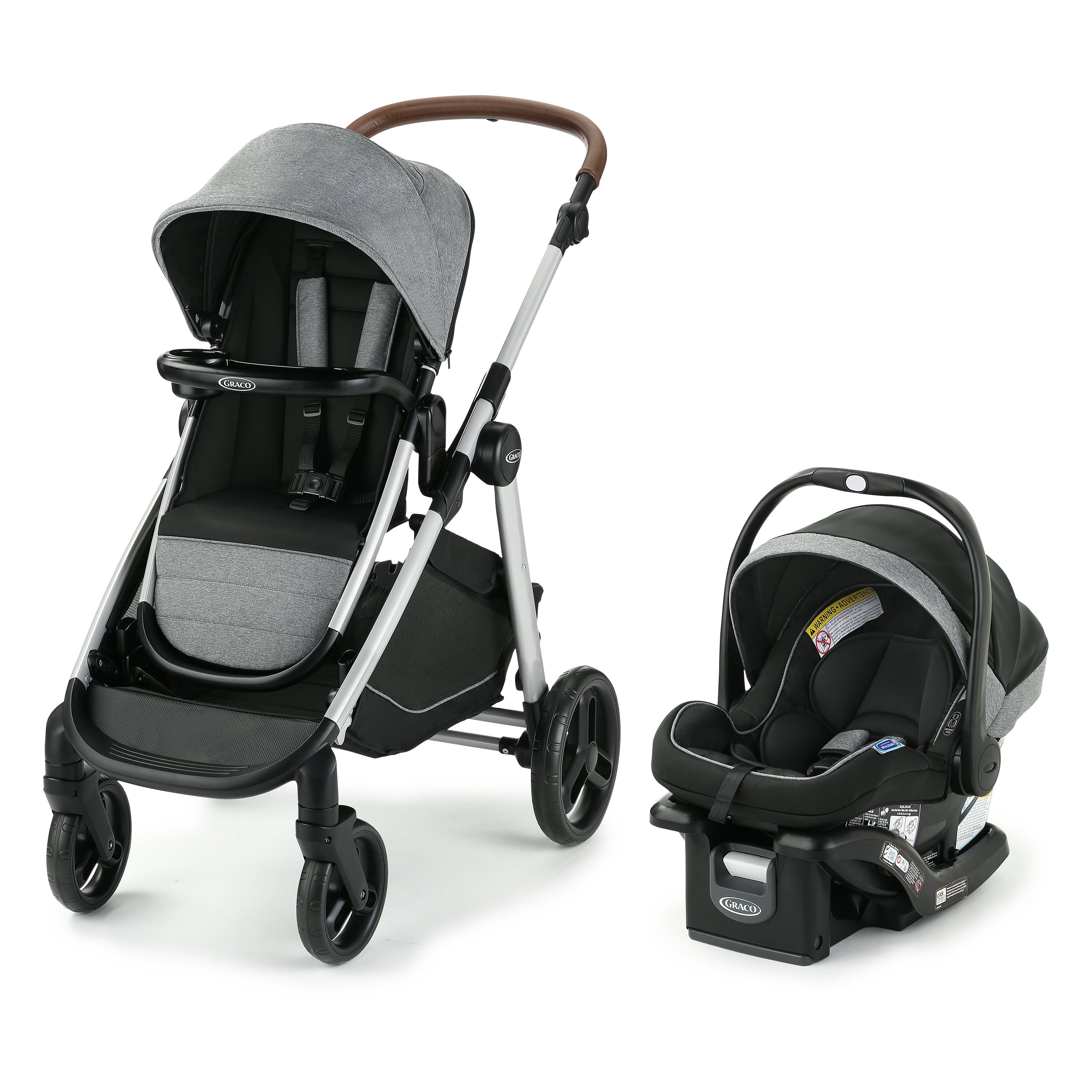 Graco double stroller 2025 and carseat combo