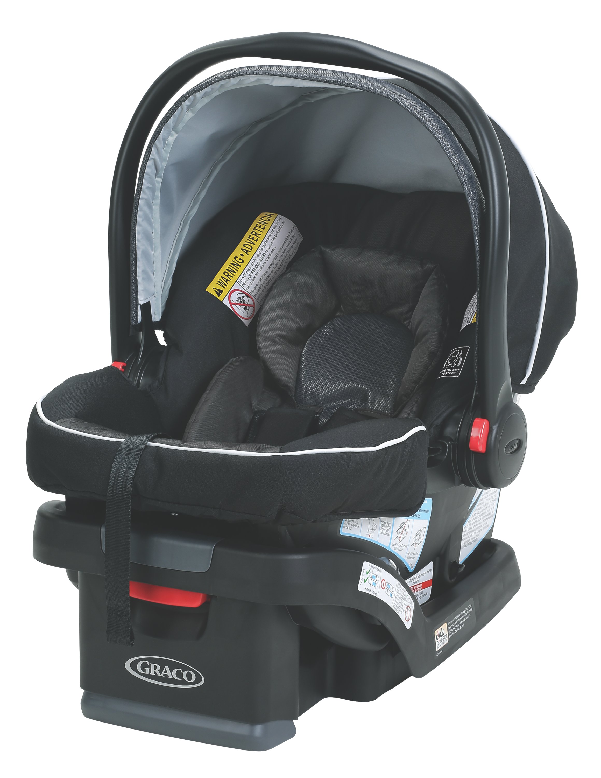 Graco SnugRide 30-Classic​ Infant Canopy Arch Gray Car Seat Support . 