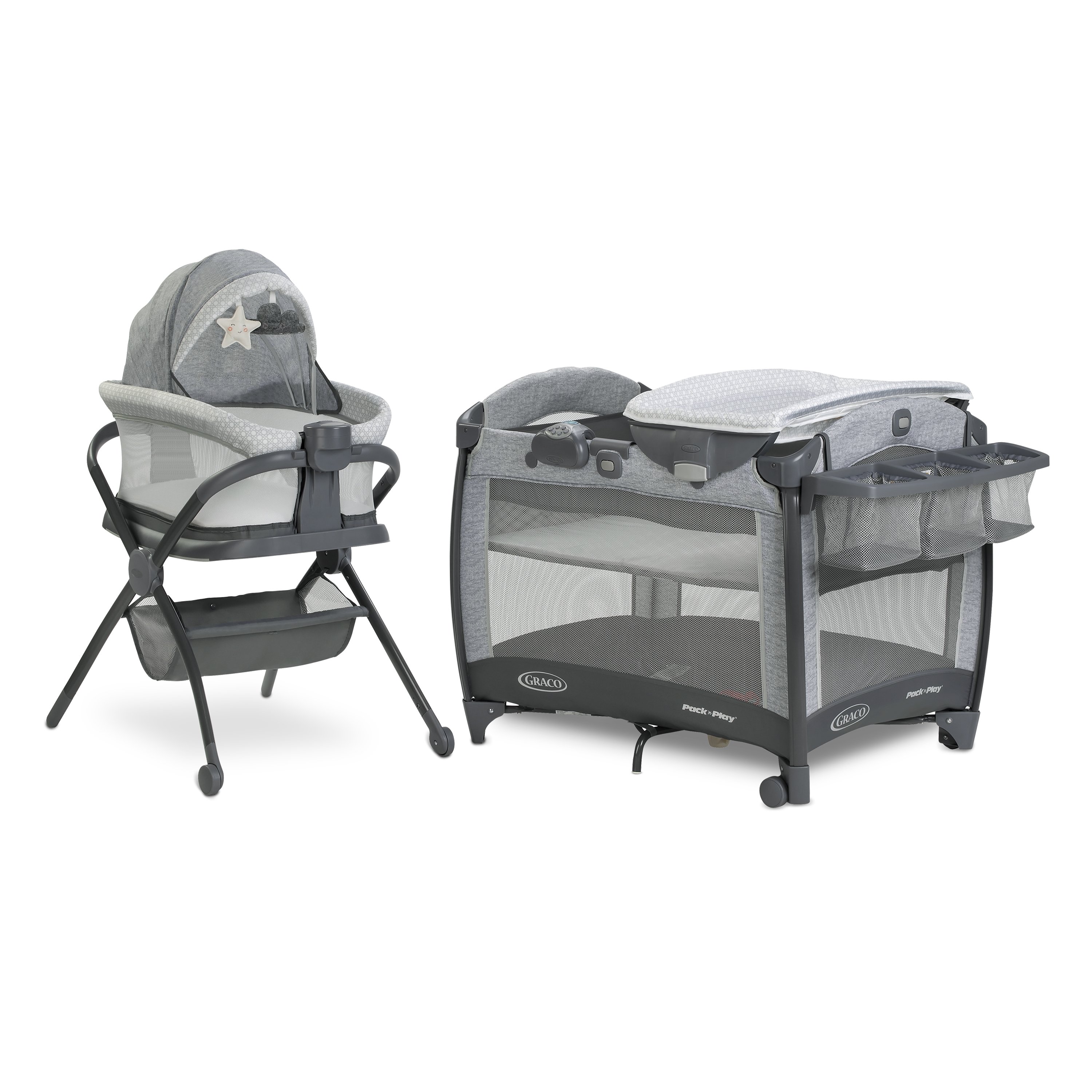 Graco portable bassinet on sale stand