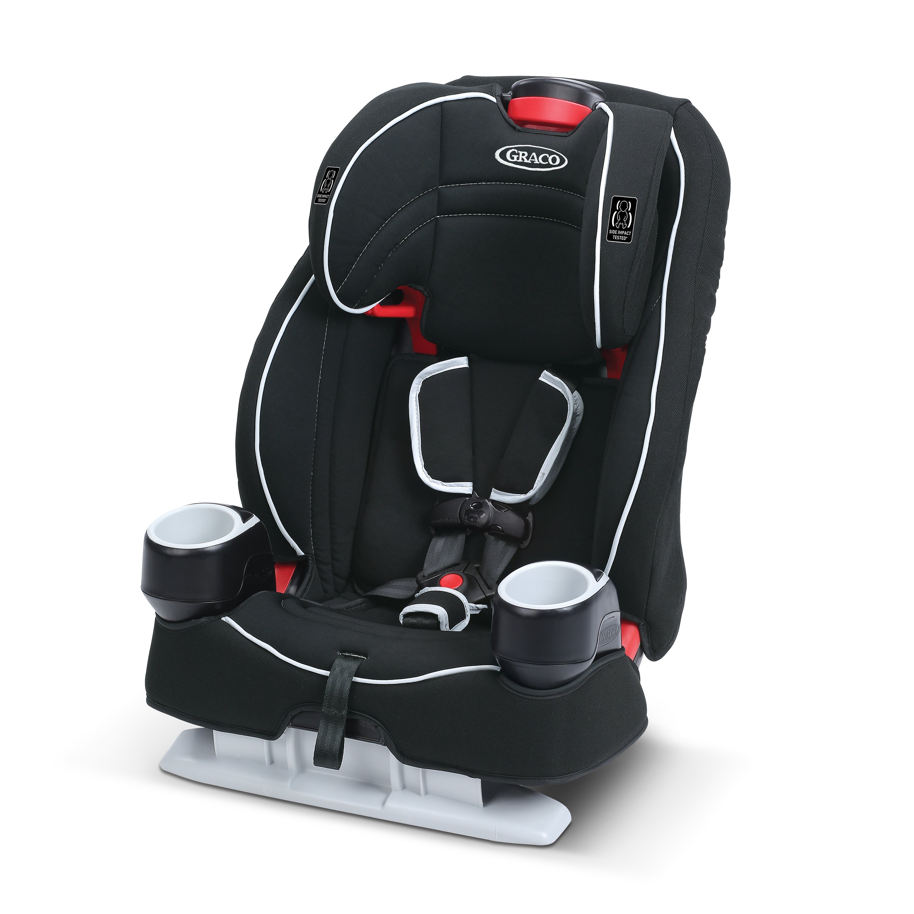 booster seat with straps