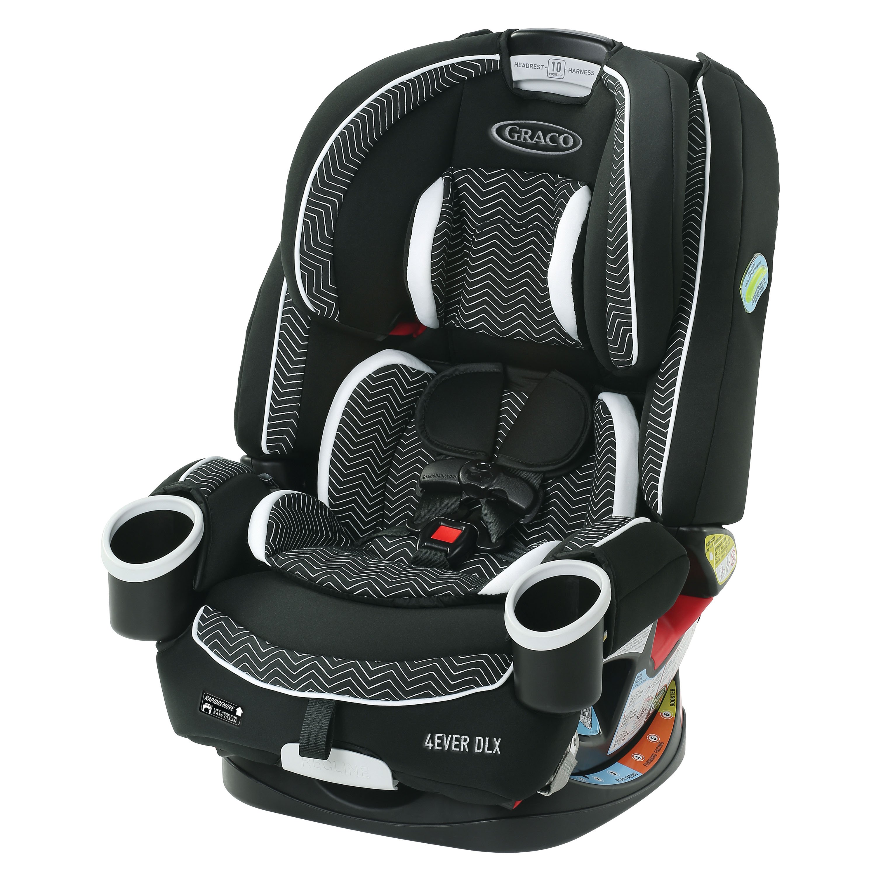 Graco Baby 4Ever All-in-1 Convertible Car Seat Infant Child Booster Azalea NEW 