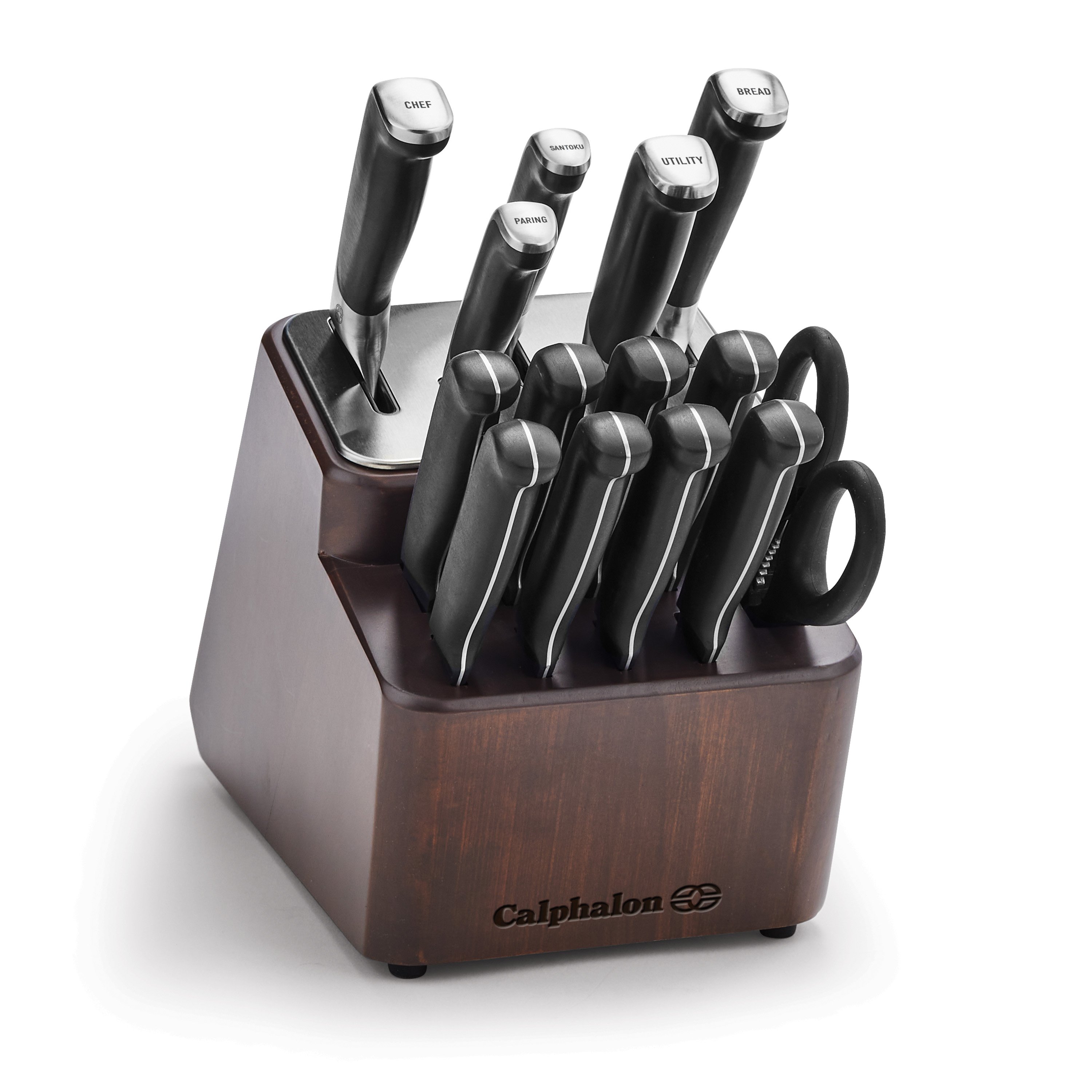 Calphalon 20-Piece Contemporary SharpIN Cutlery Block Set