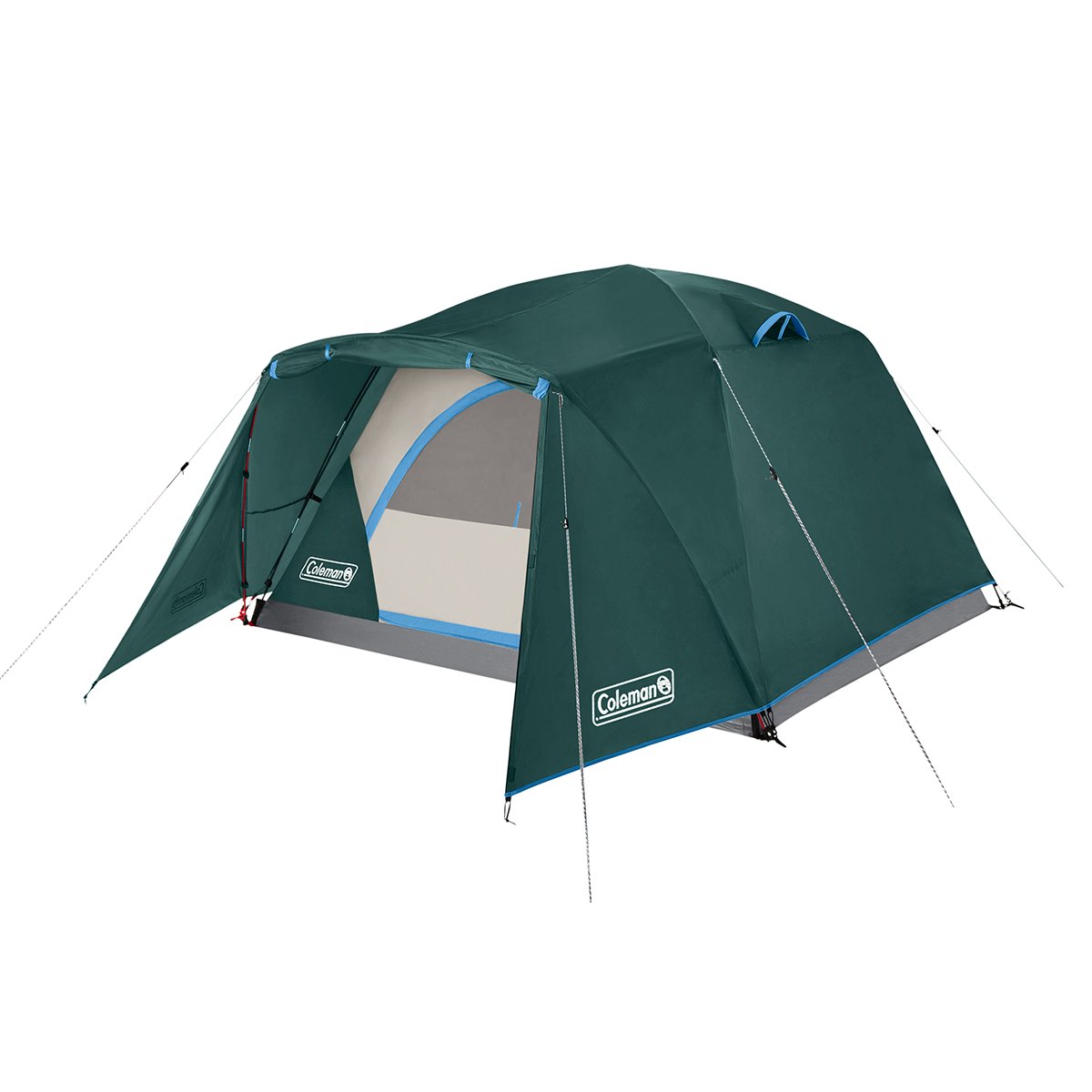 elf krant Ashley Furman Skydome™ 4-Person Camping Tent with Full-Fly Vestibule, Evergreen | Coleman