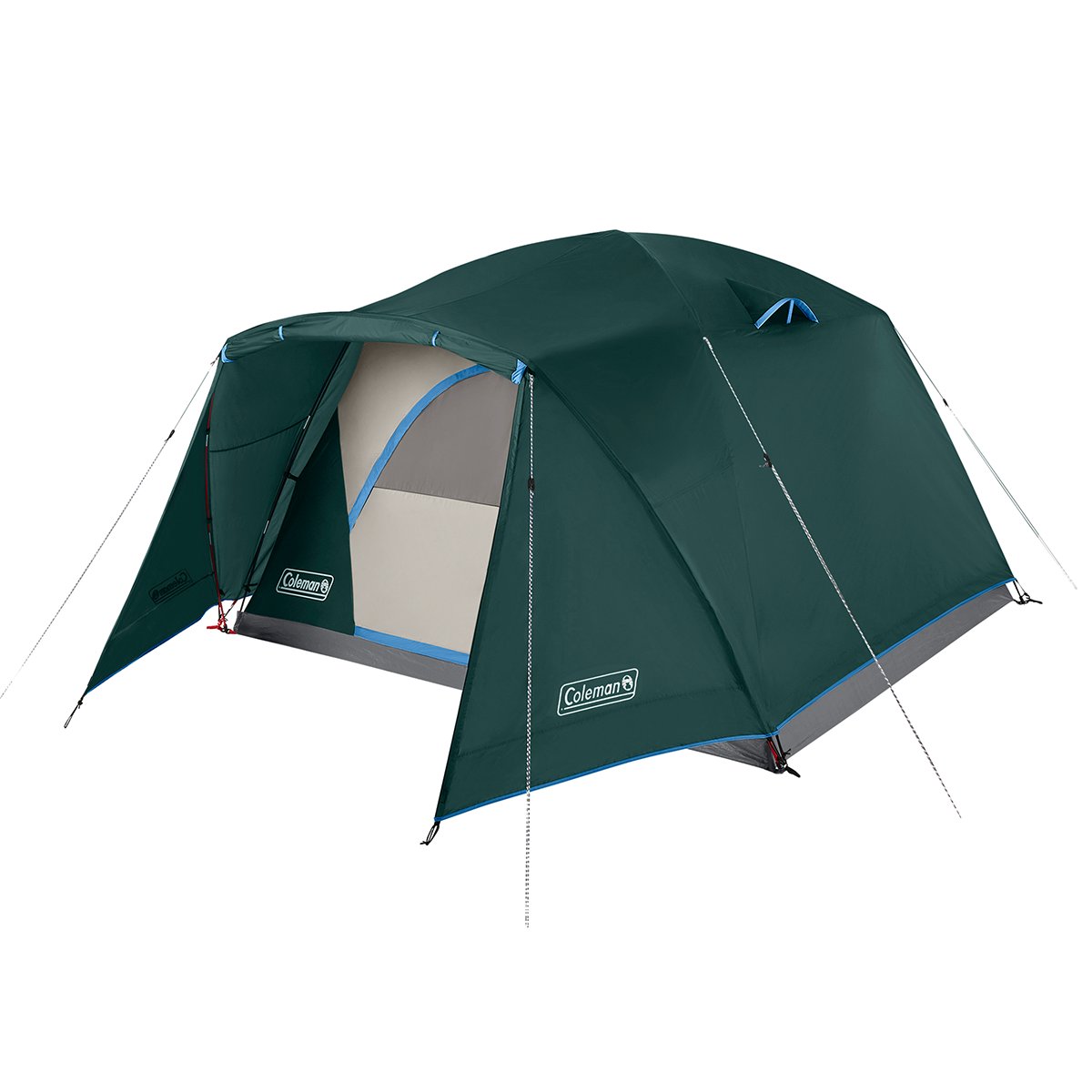 vrouwelijk Verwijdering Aankoop Skydome™ 6-Person Camping Tent with Full-Fly Vestibule, Evergreen | Coleman