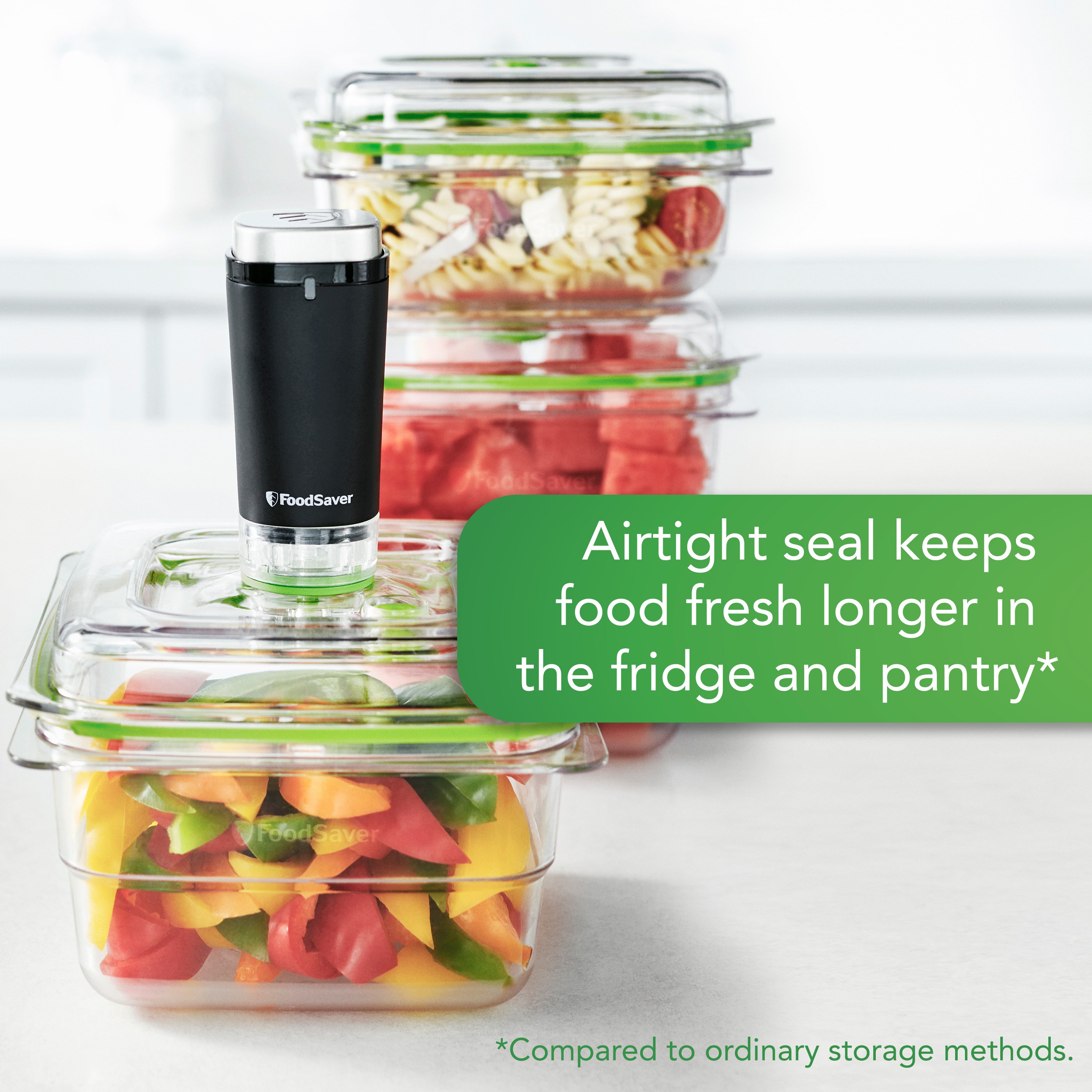 Handheld mini Food Vacuum sealer keeps food fresh and saves