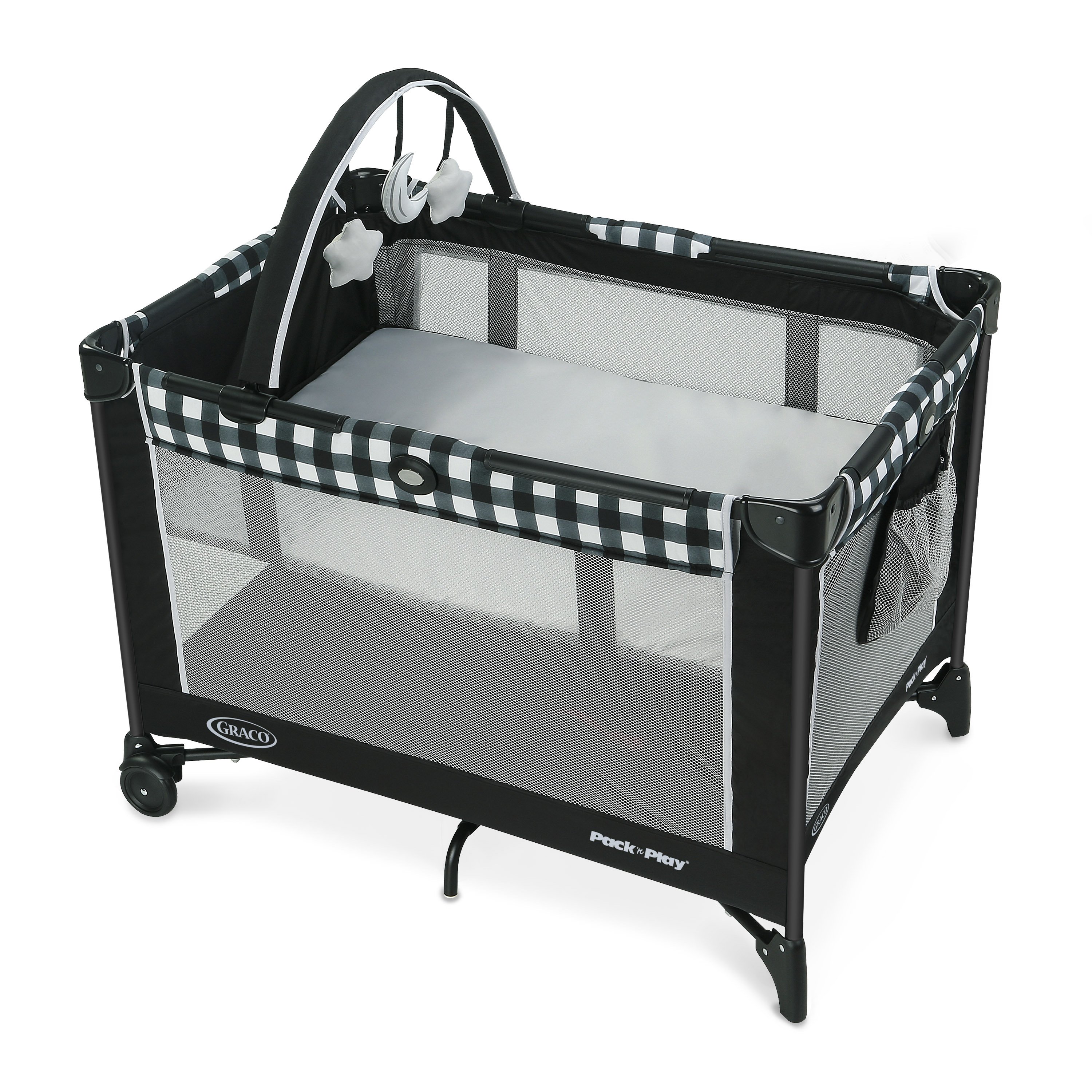 Pack n play as a clearance crib