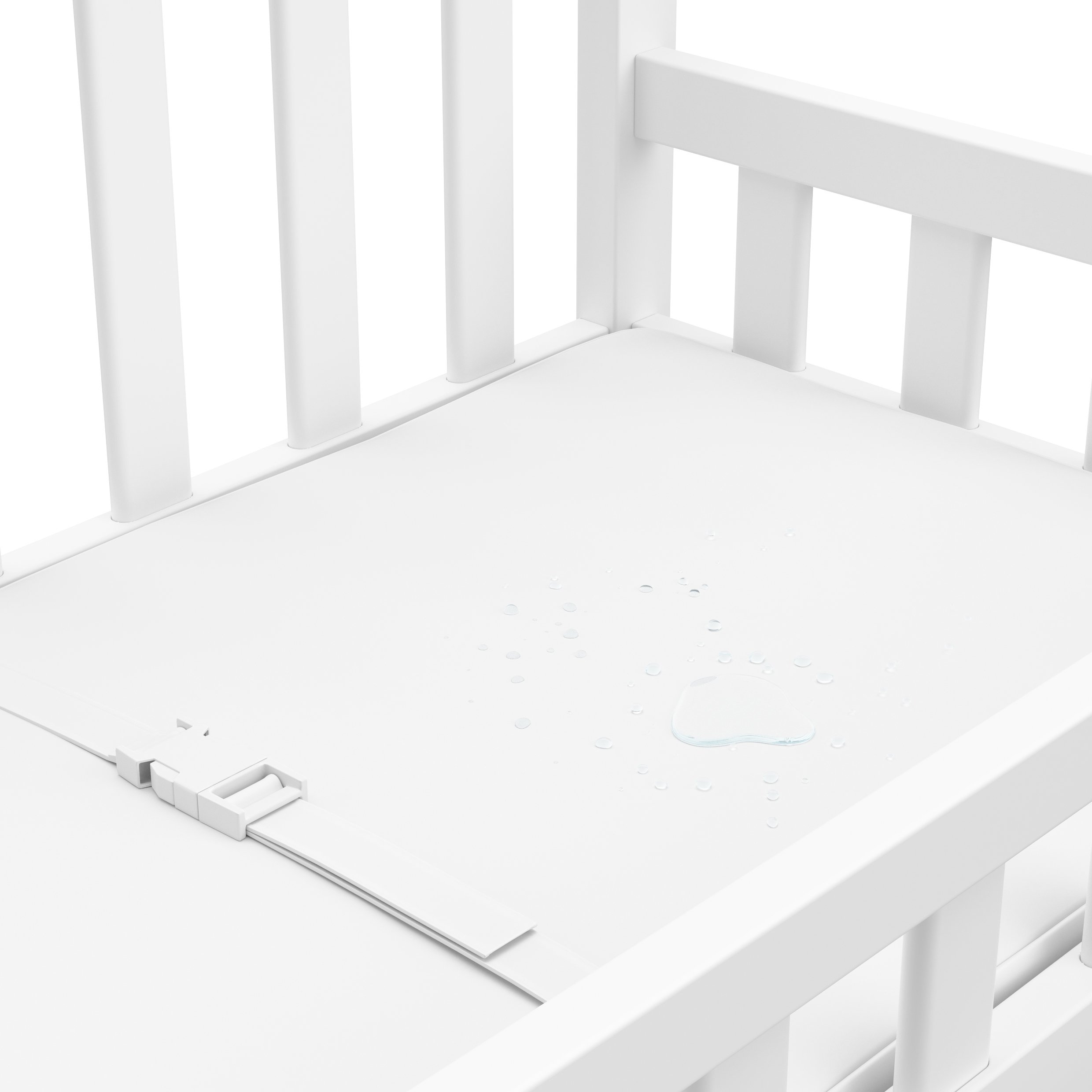 Graco white changing outlet table