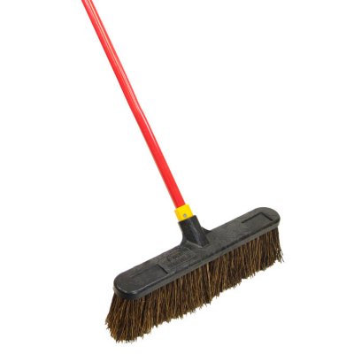 Quickie® Bulldozer™ 18 inch Rough Surface Pushbroom