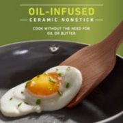 oil-infused ceramic nonstick, cook without the need for oil or butter image number 2