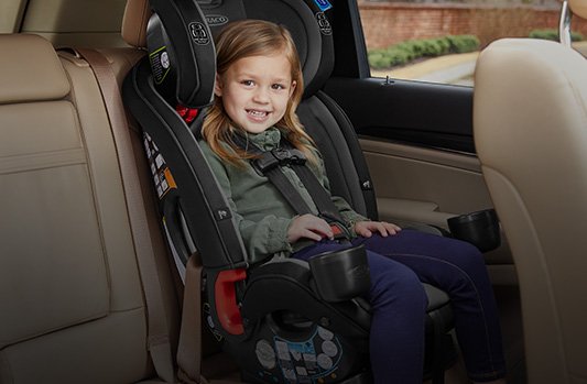 Graco SlimFit3 LX 3-in-1 Car Seat, Fits 3 Car Seats Across, Kunningham