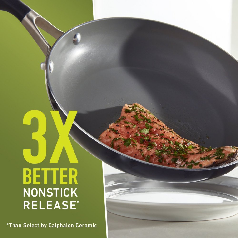 Classic™ Oil-Infused Ceramic 12-Inch Fry Pan with Cover