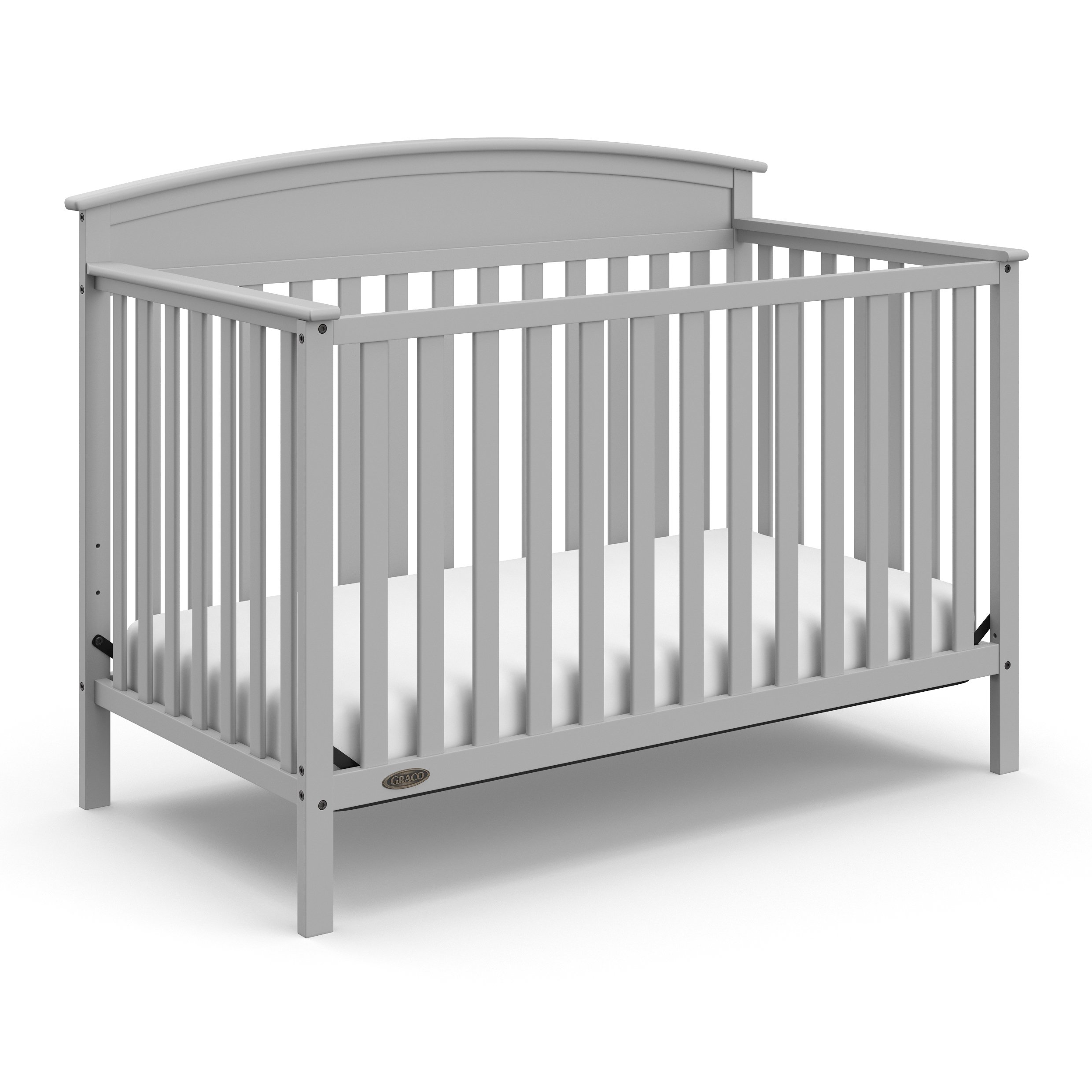 Safety Guard Rail for Convertible Crib & Toddler Bed Pebble Grey Graco