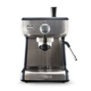  Calphalon Temp iQ - Máquina de café expreso con molinillo,  termobloque doble y espumador de leche, máquina de café espresso para el  hogar, acero inoxidable : Hogar y Cocina