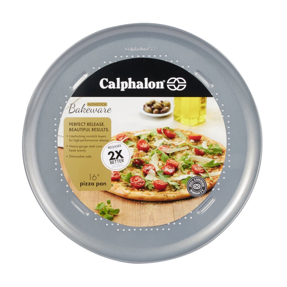 Calphalon Nonstick Bakeware 4 Pc. Mini Pizza Pan Set, Baking Pans, Household