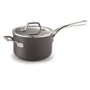 Calphalon Williams-Sonoma Elite Hard-Anodized Nonstick 3.5-Quart Sauce Pan with Cover image number 0