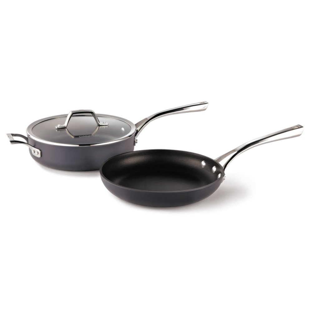 Select by Calphalon 3qt Nonstick Hard-Anodized Saute Pan with Lid