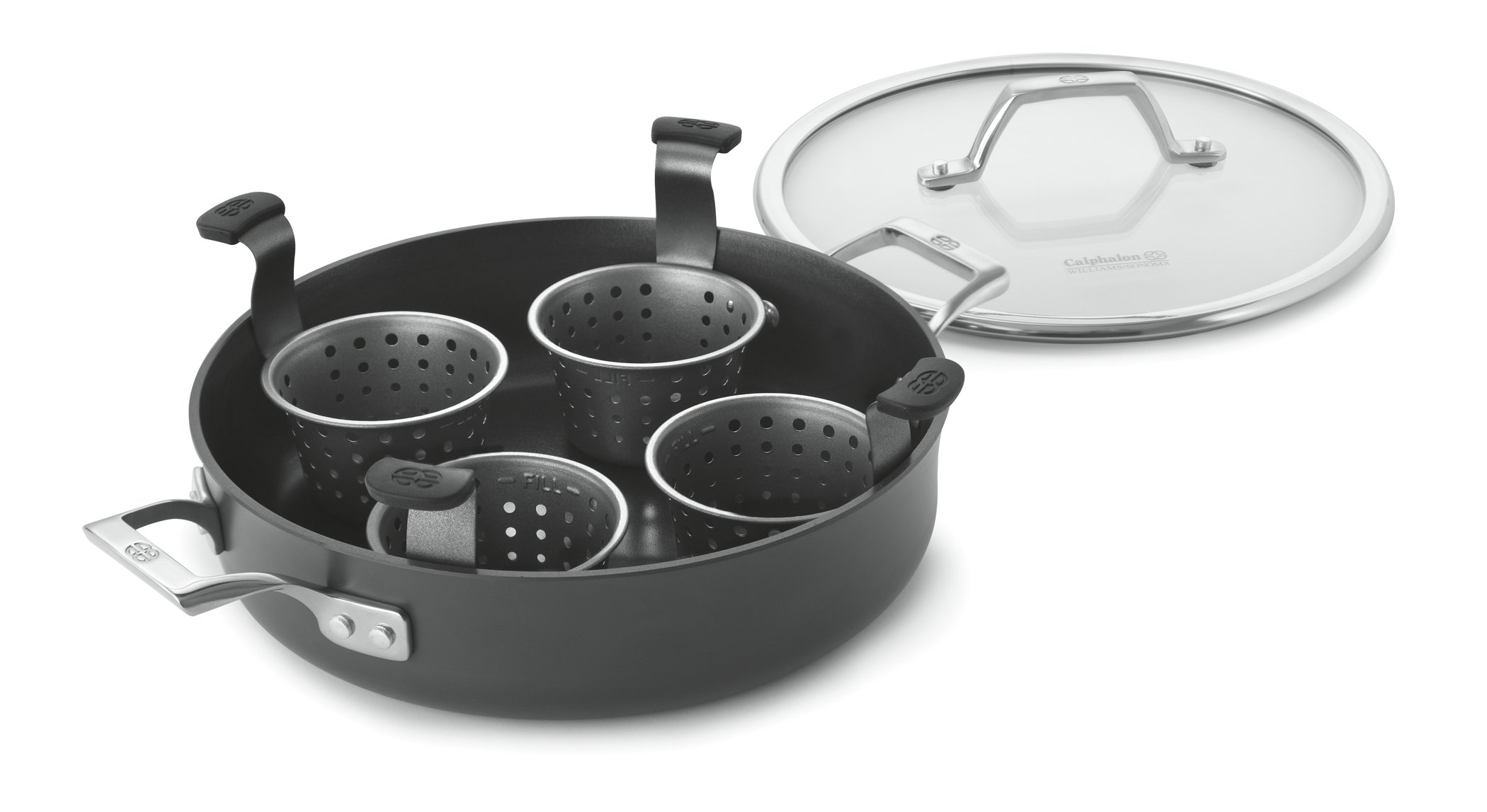 WilliamsSonoma Elite HardAnodized Nonstick 3Quart Egg Poacher