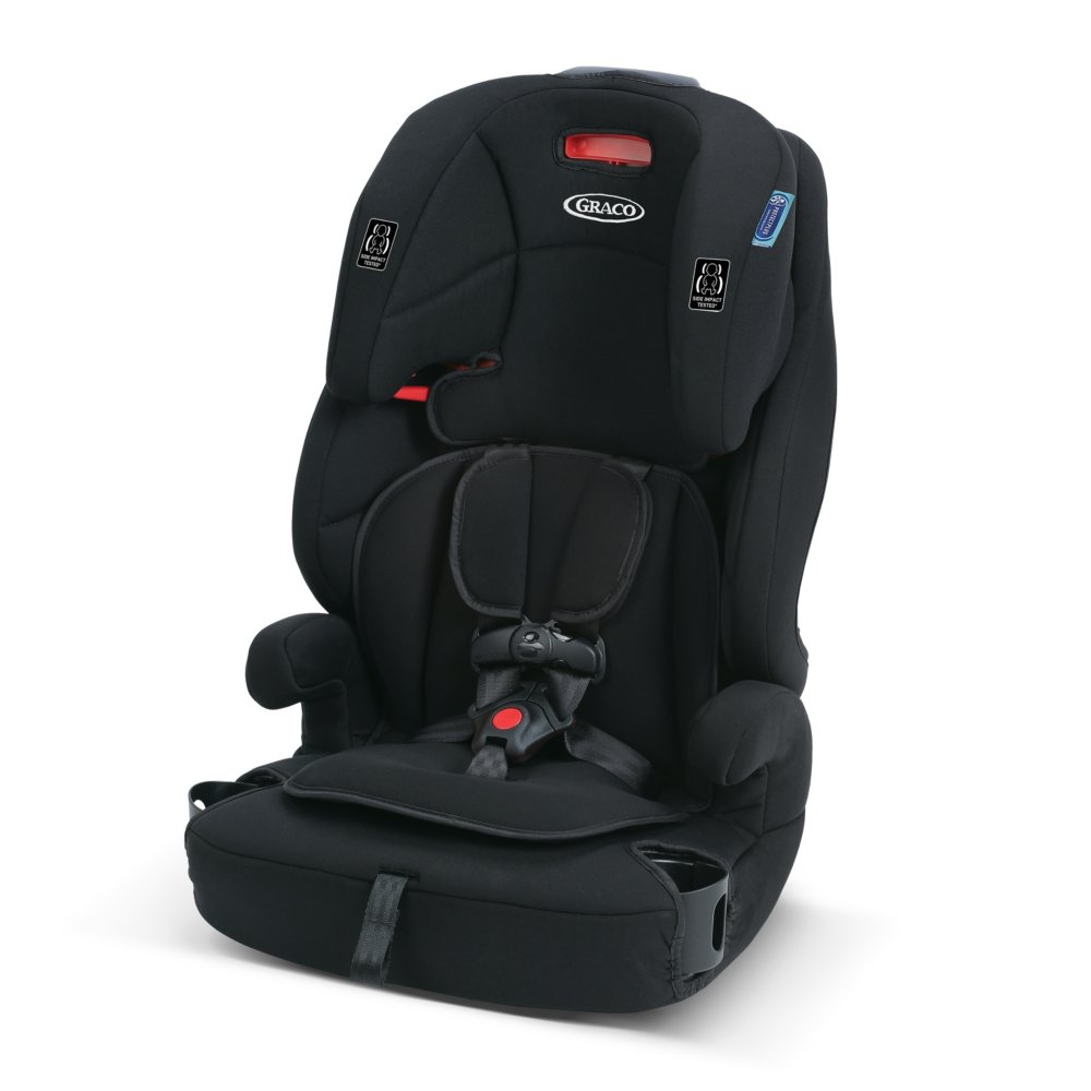 Black booster 2025 car seat