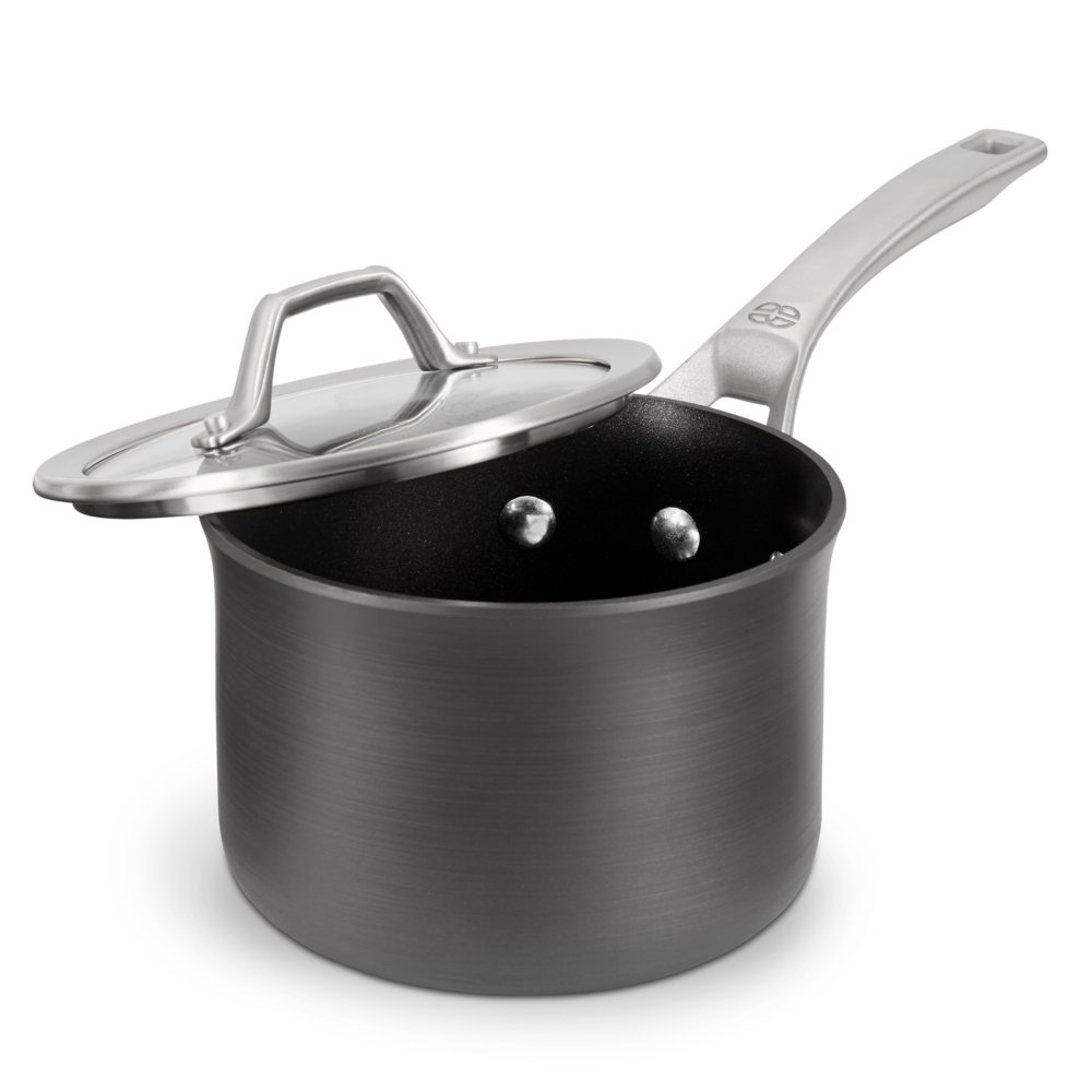 Select by Calphalon Hard-anodized Nonstick 3-Quart Saute Pan with Cover 