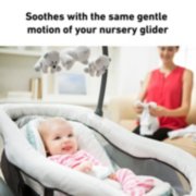 soothes with the same gentle motion of your nursery glider image number 4