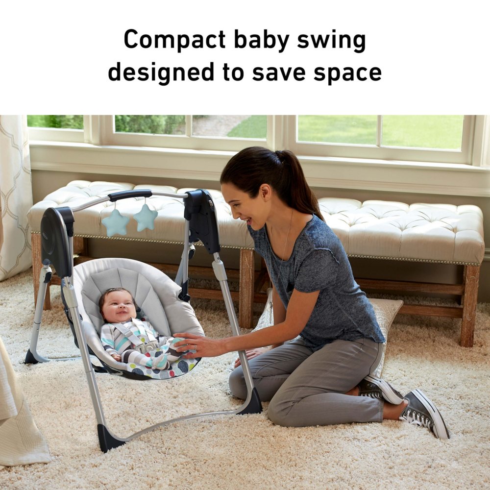 Graco swing hot sale blinking light