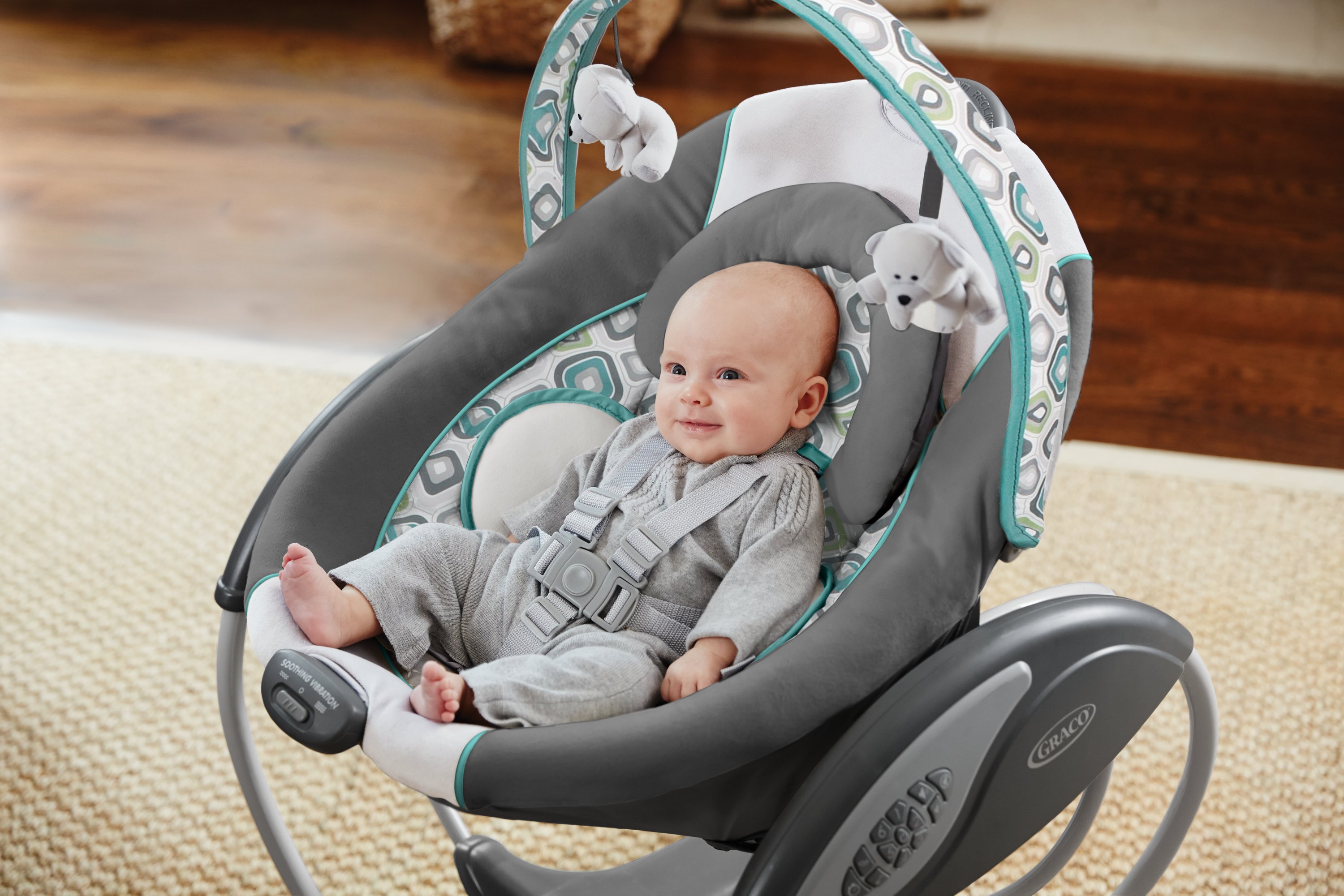 Graco glider and clearance bouncer